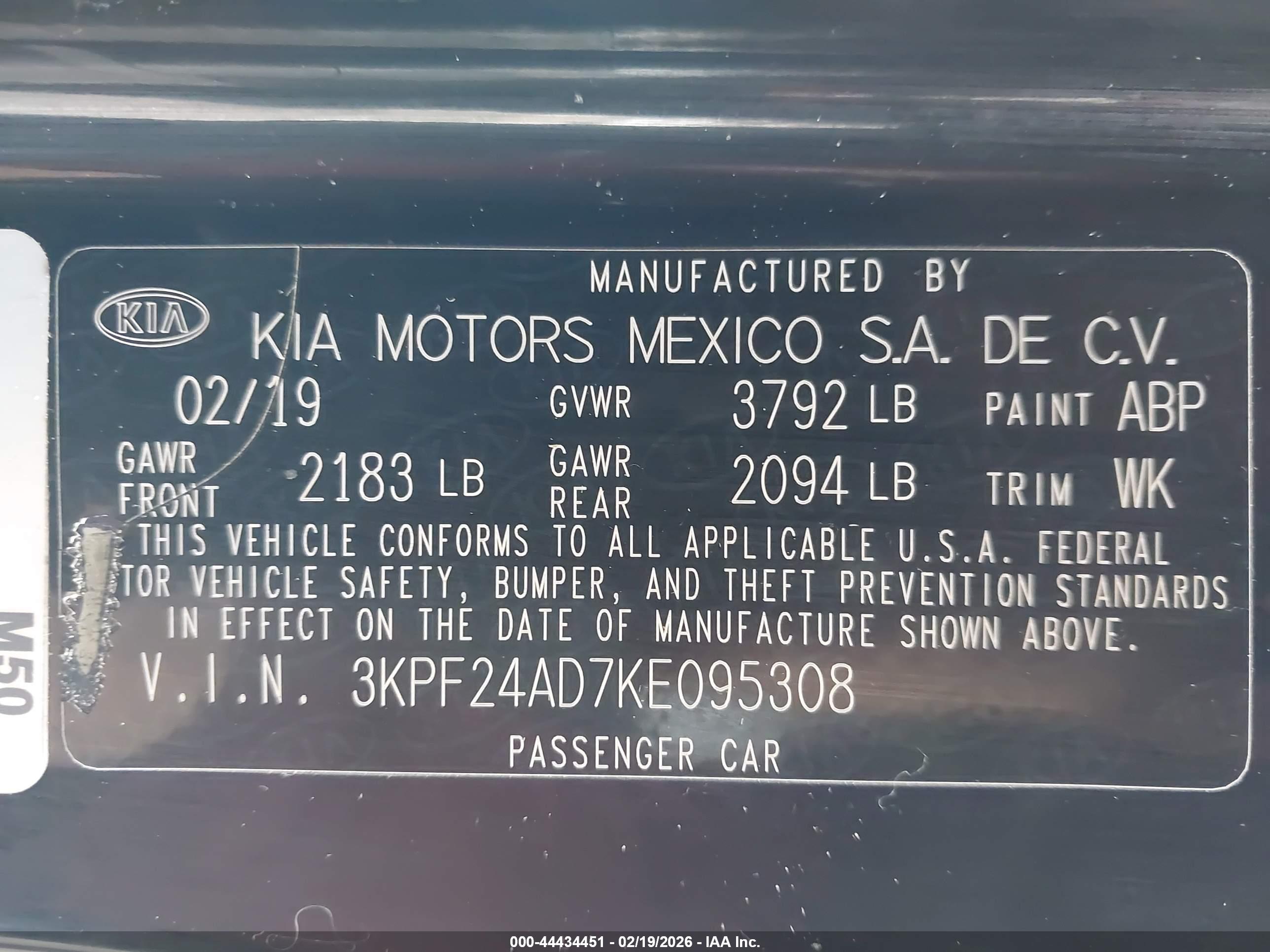 KIA FORTE image 9