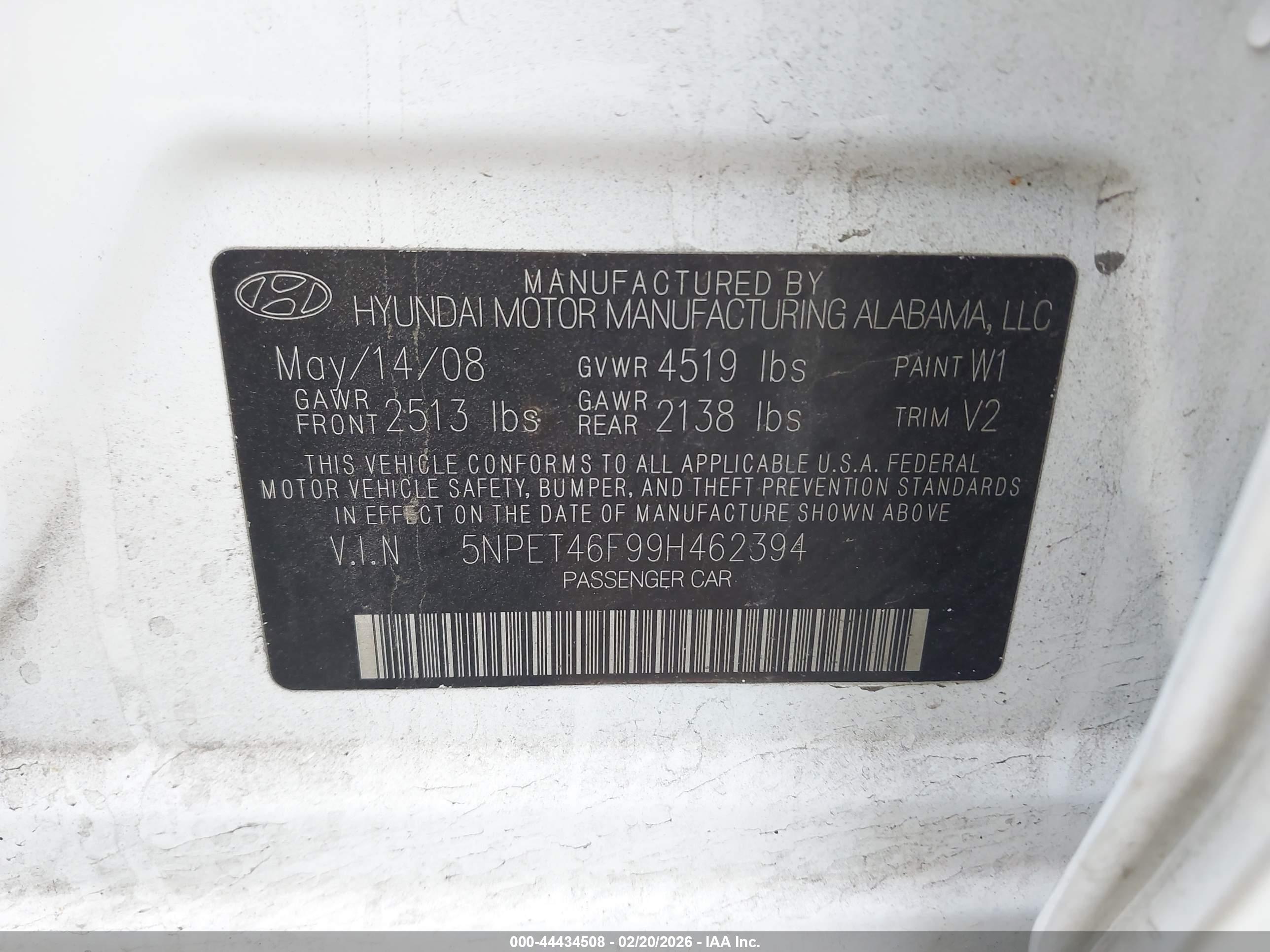 HYUNDAI SONATA image 9