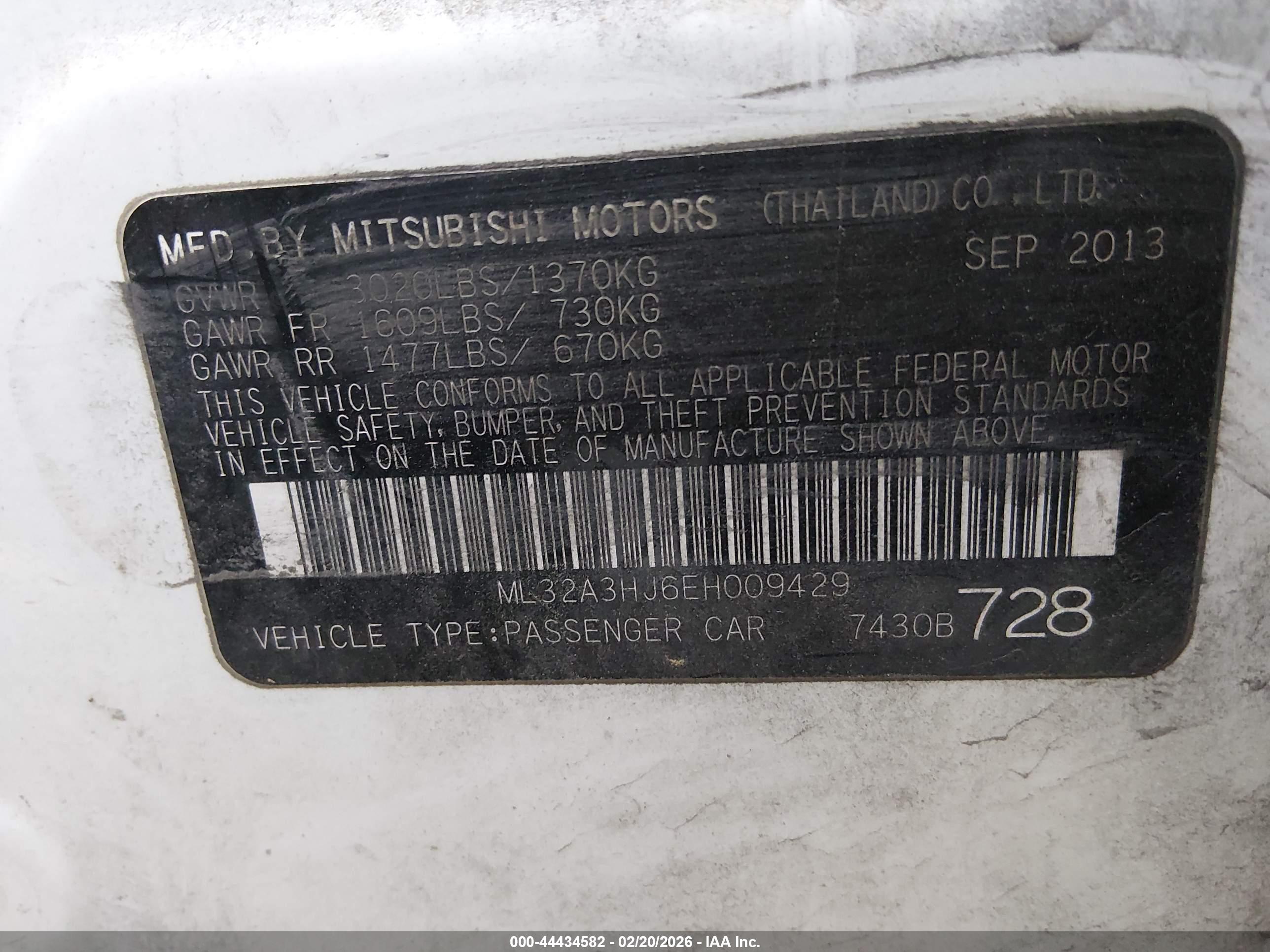 MITSUBISHI MIRAGE image 9