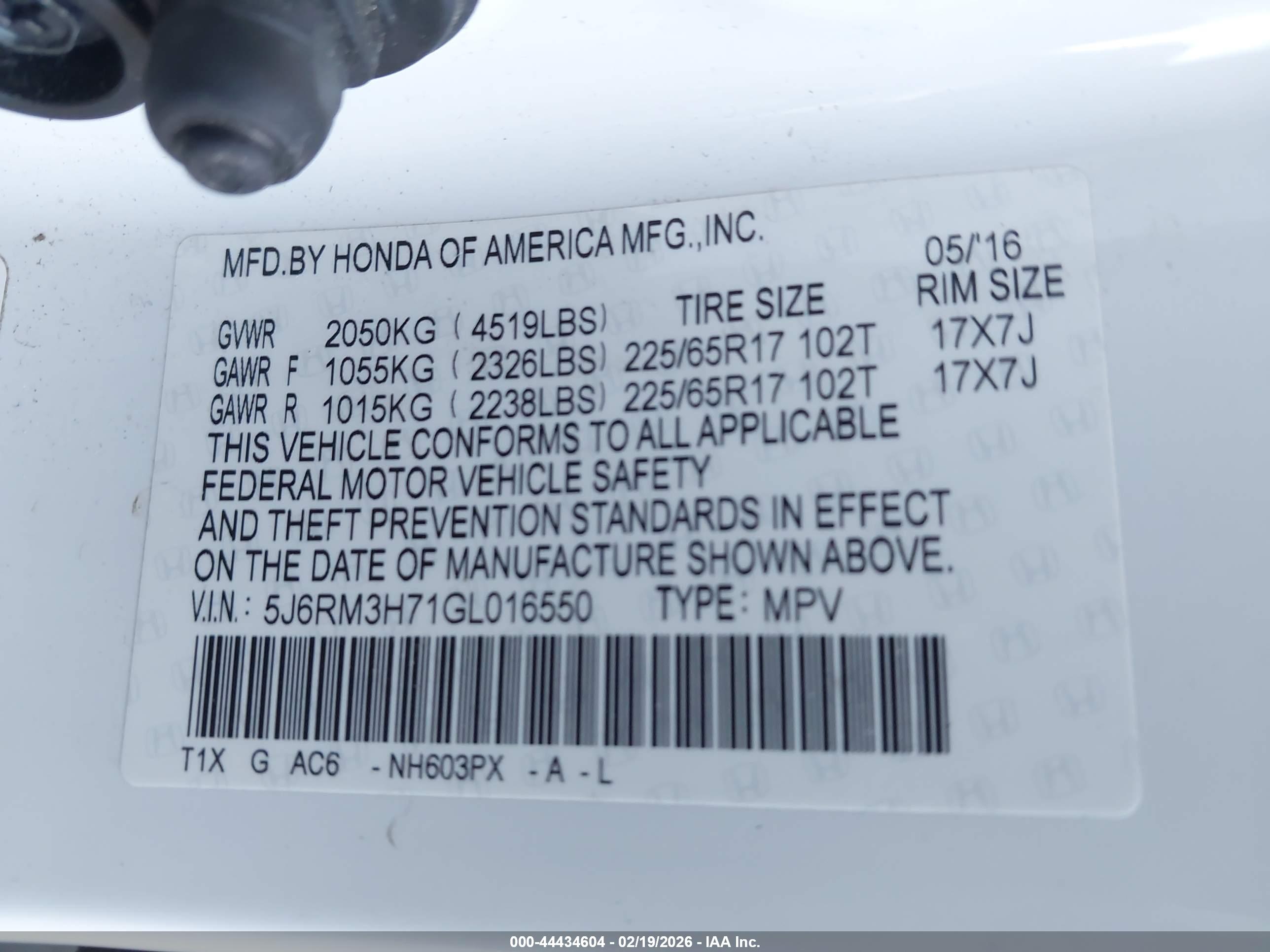 HONDA CR-V image 9