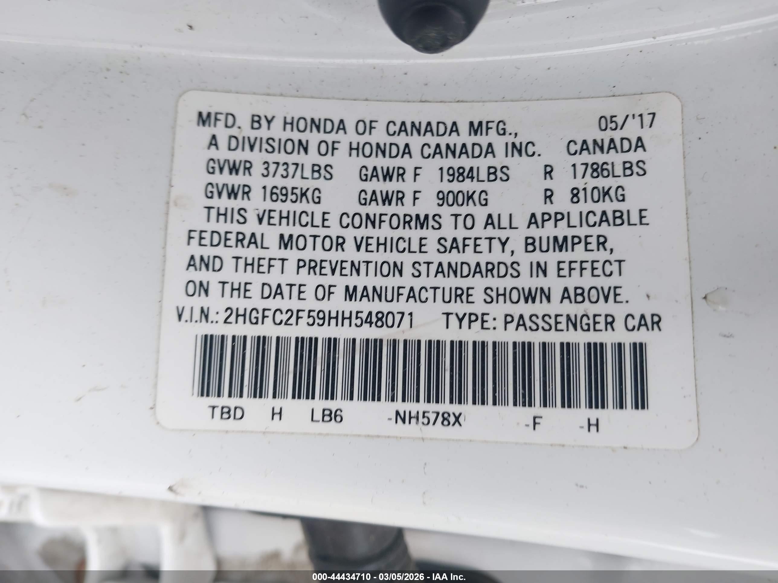 HONDA CIVIC image 9