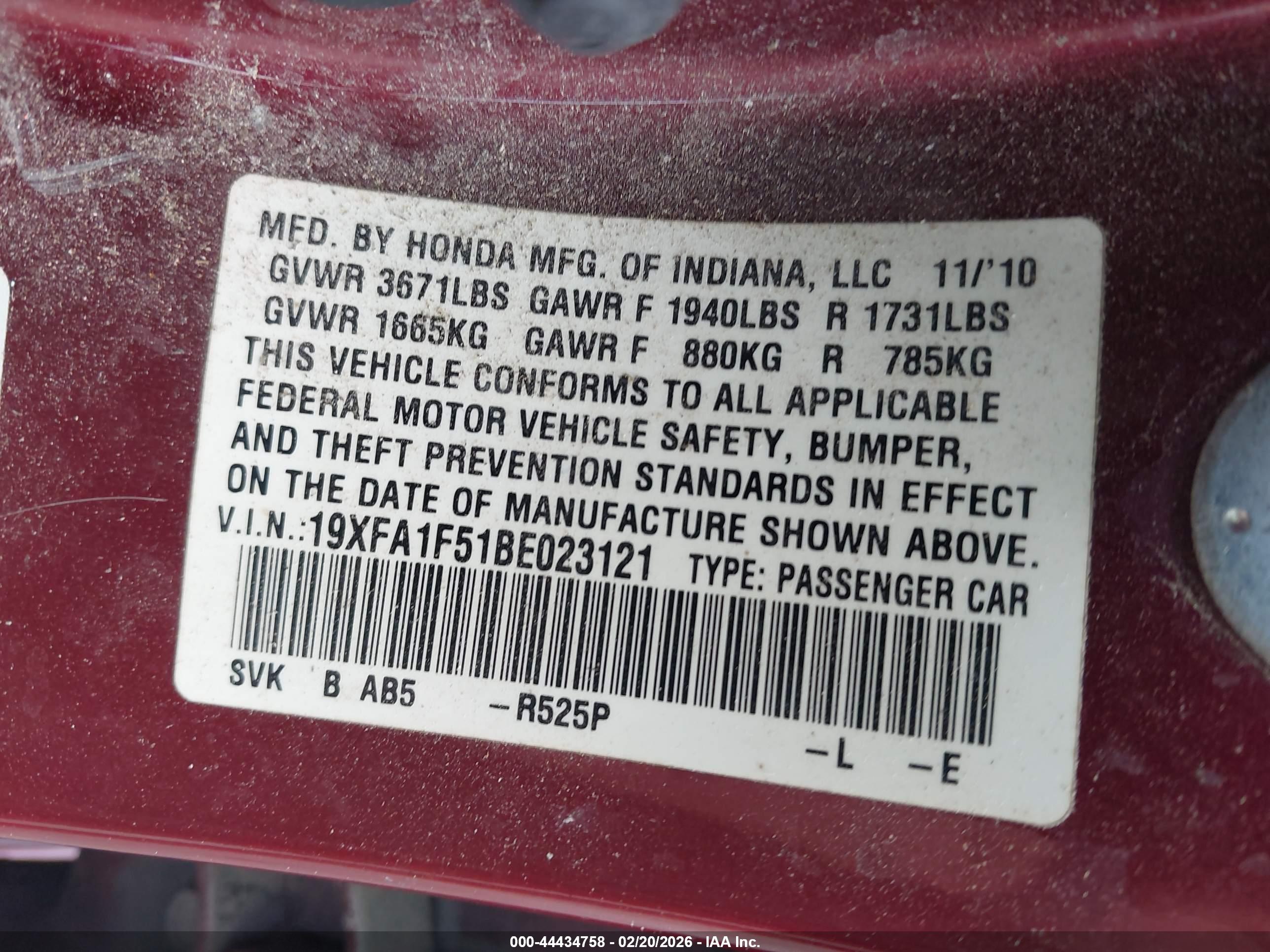 HONDA CIVIC image 9