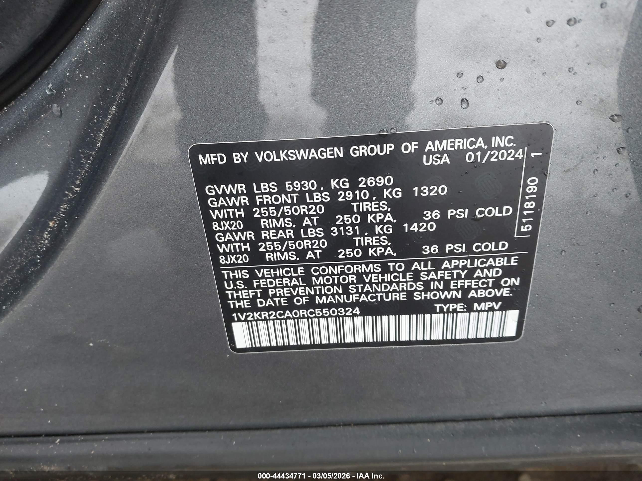 VOLKSWAGEN ATLAS image 9