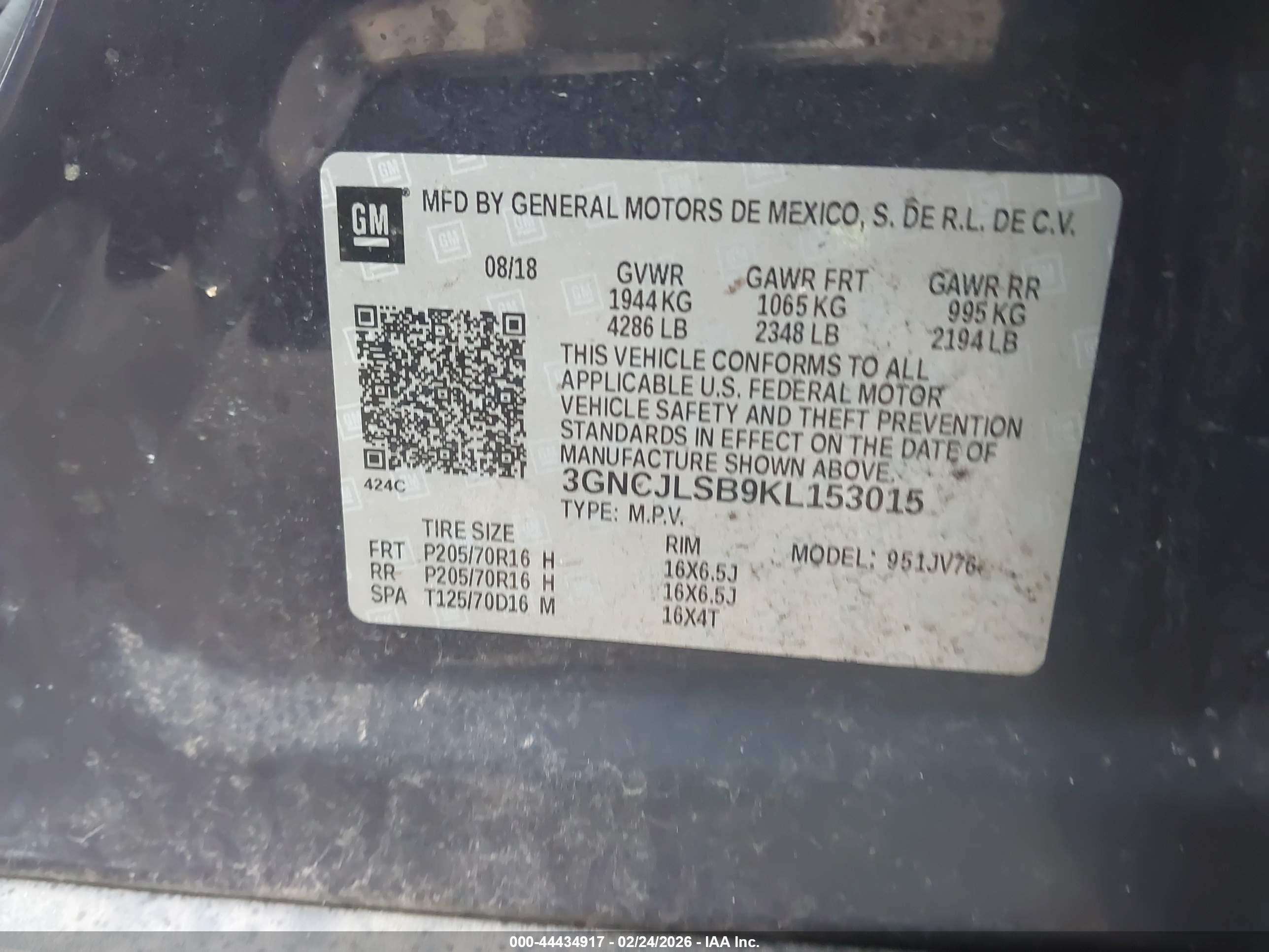 CHEVROLET TRAX image 9