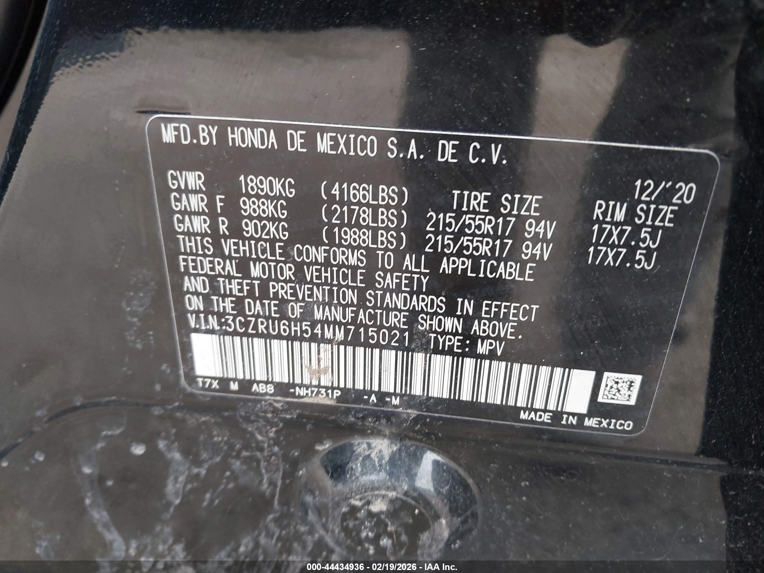 HONDA HR-V image 9