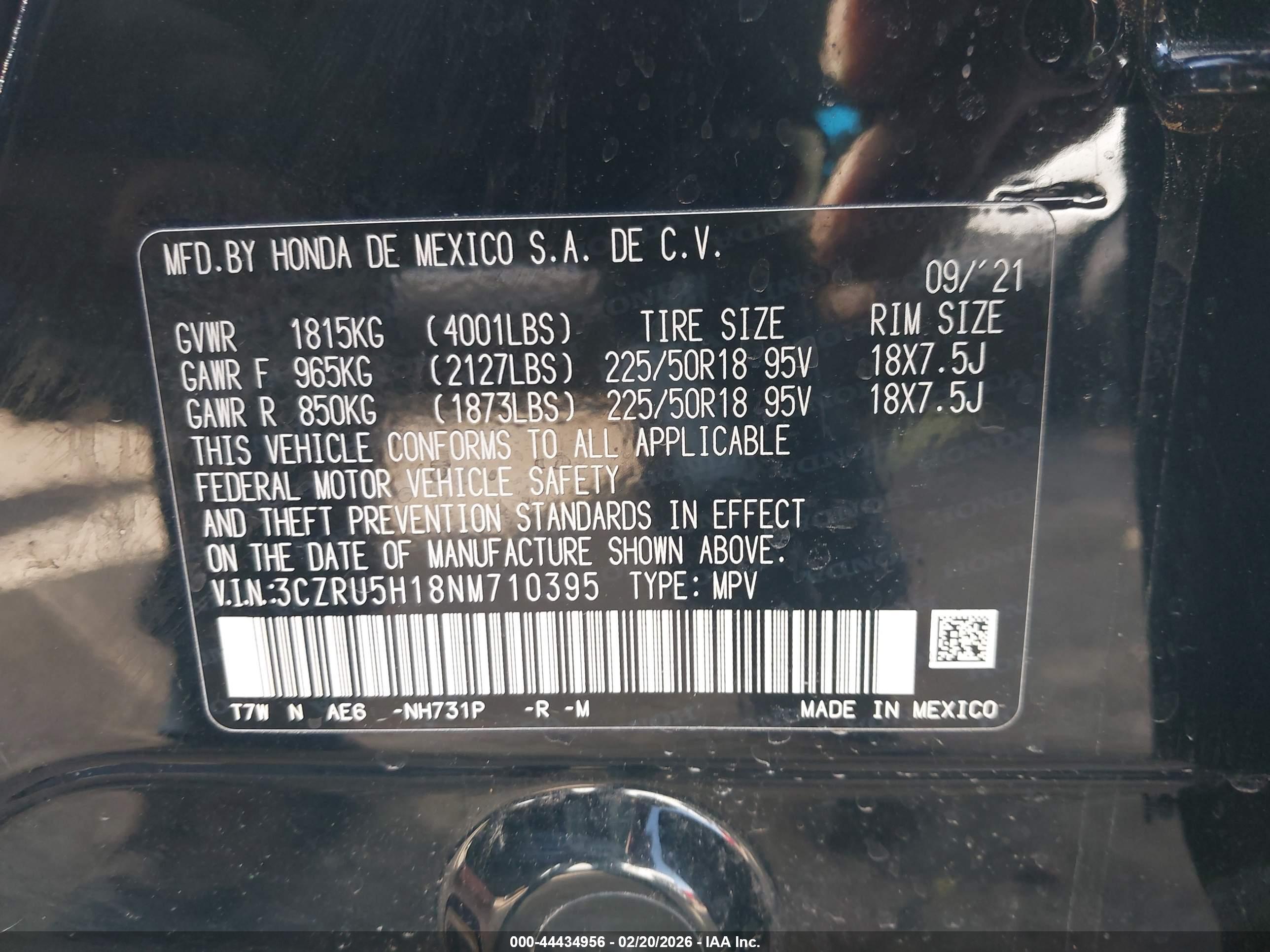 HONDA HR-V image 9
