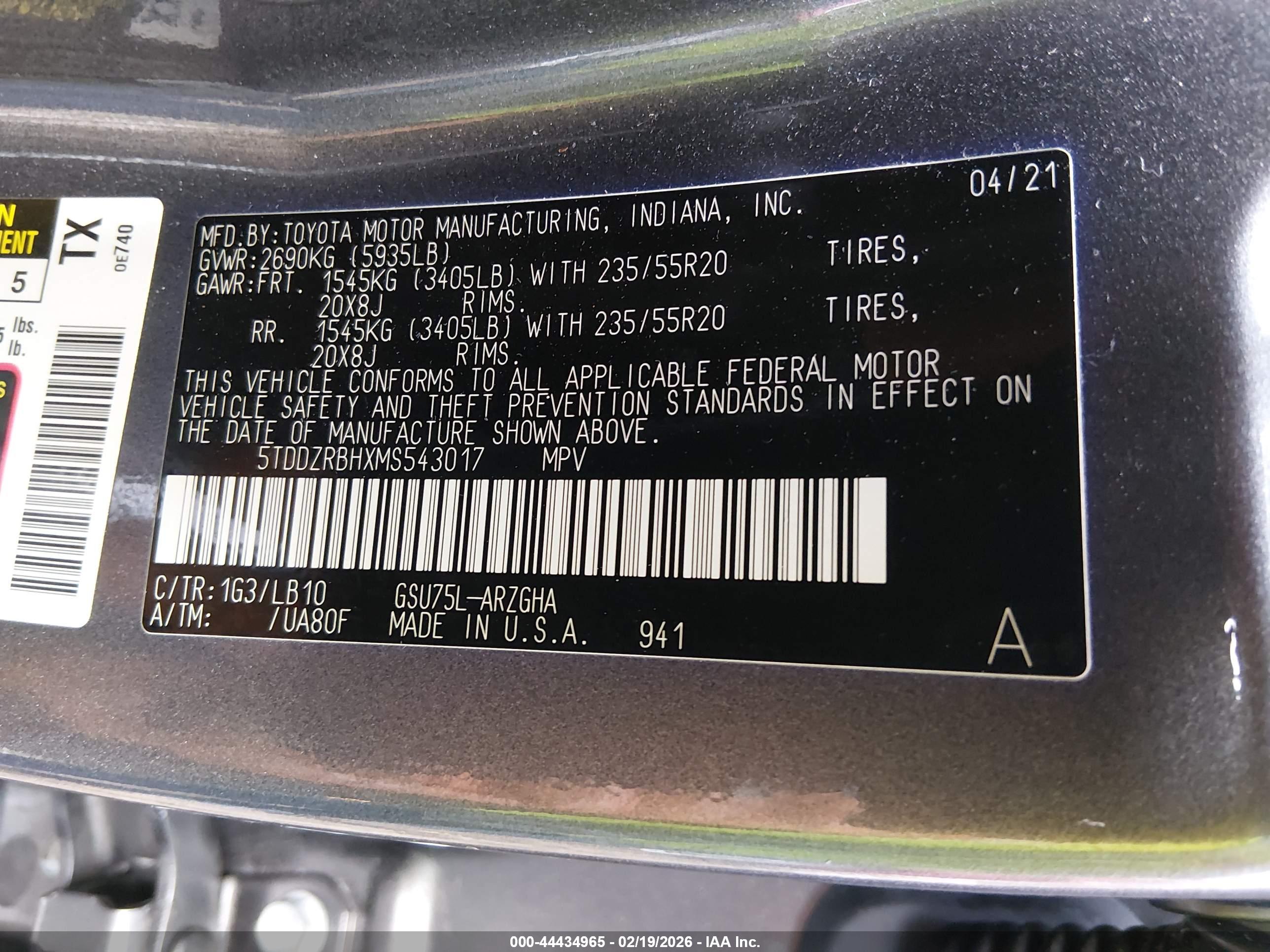 TOYOTA HIGHLANDER image 9