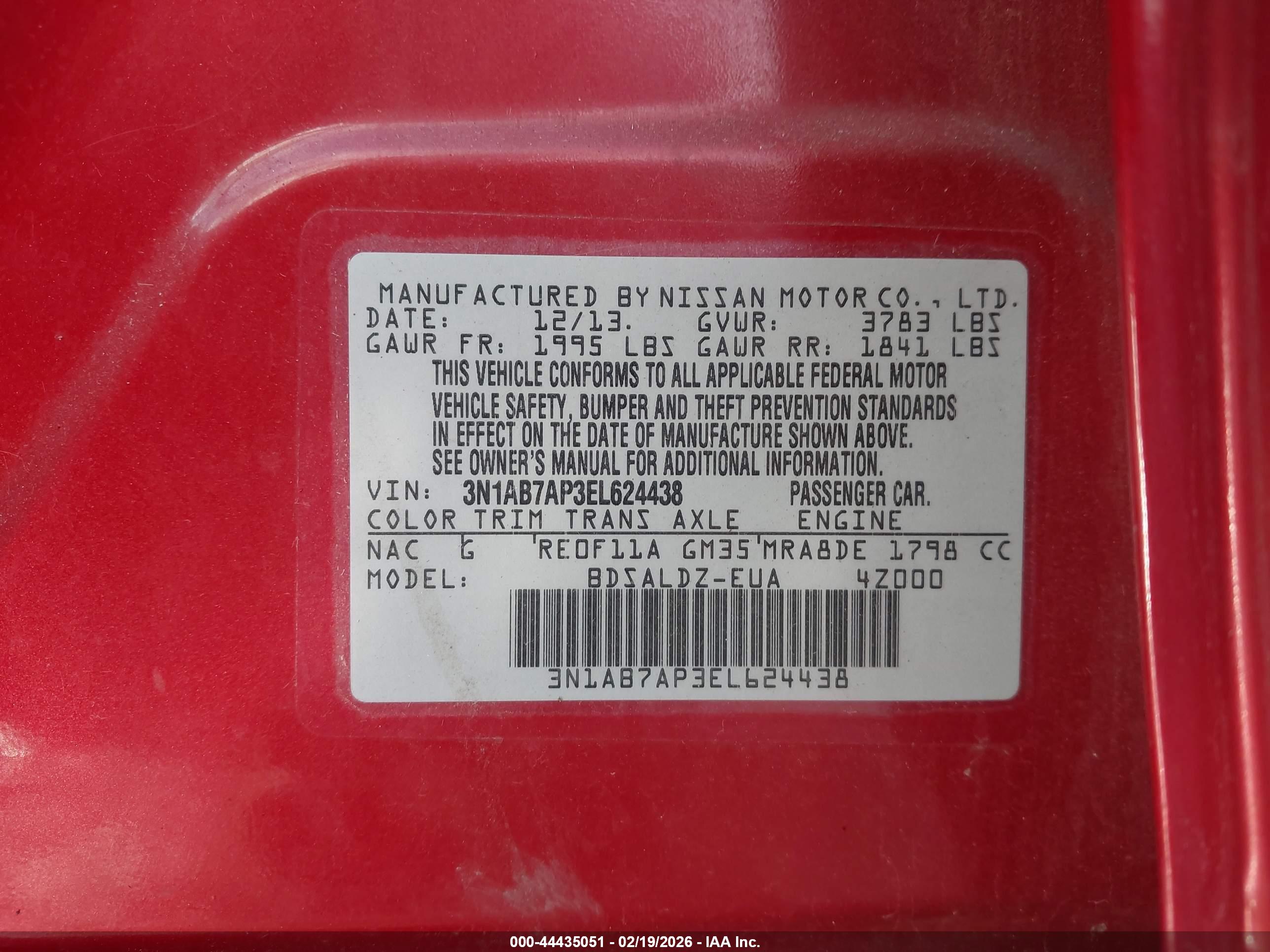NISSAN SENTRA image 9