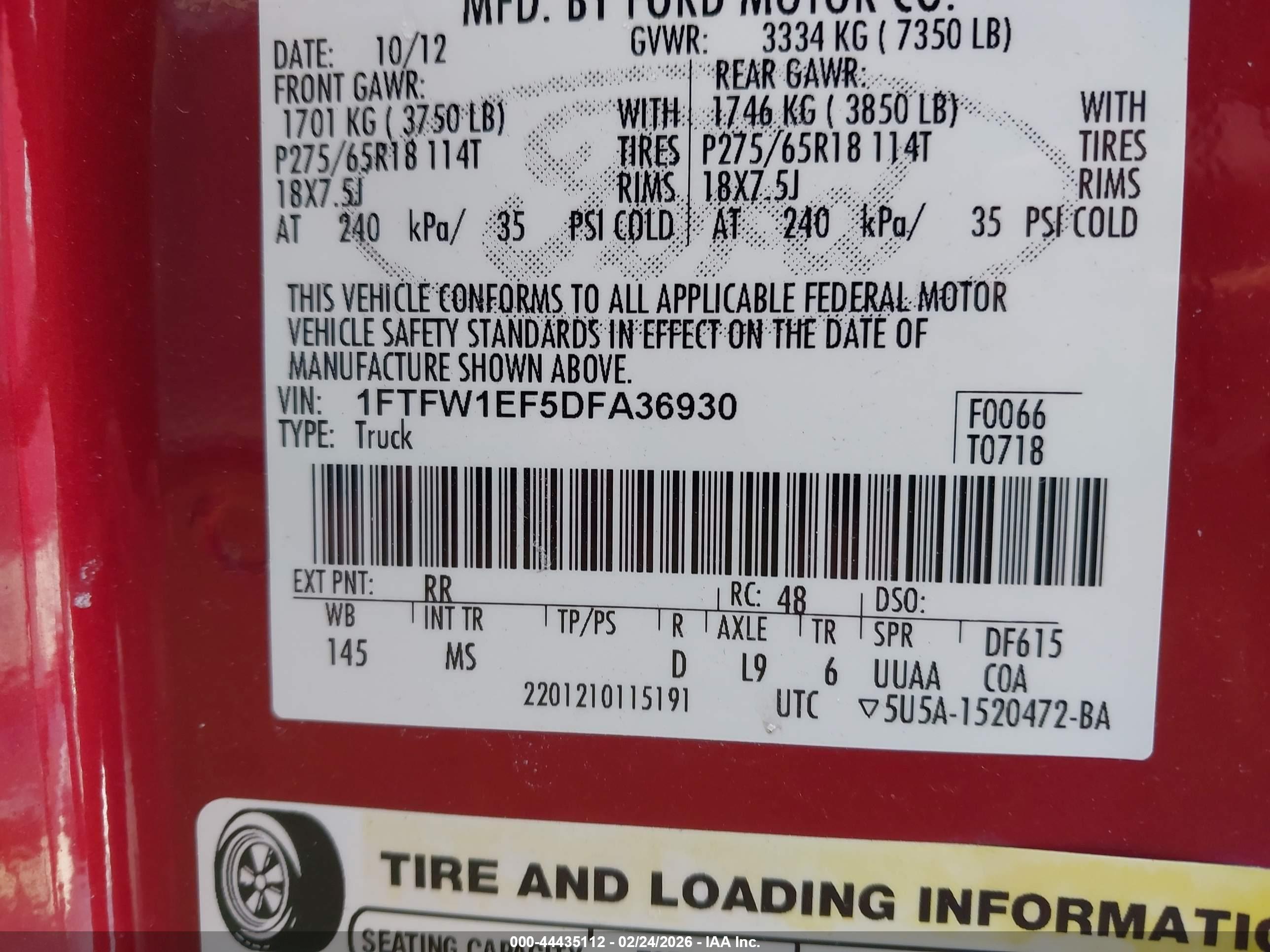 FORD F-150 image 9