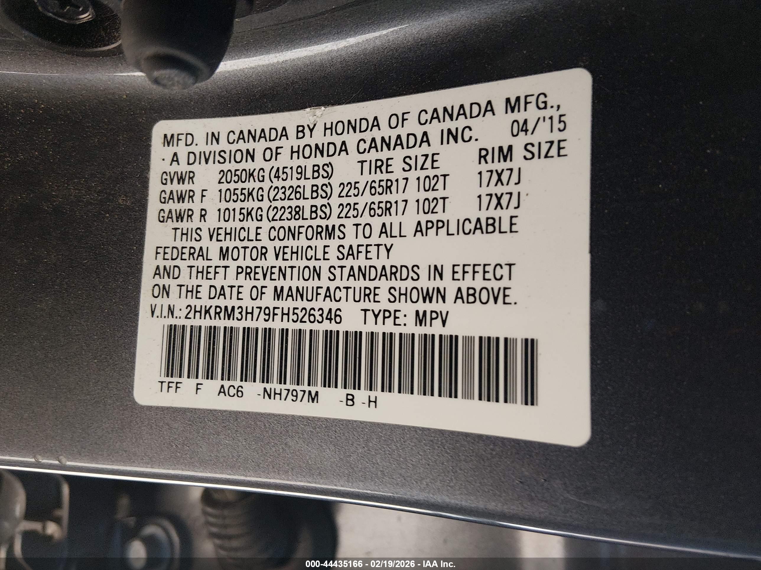 HONDA CR-V image 9
