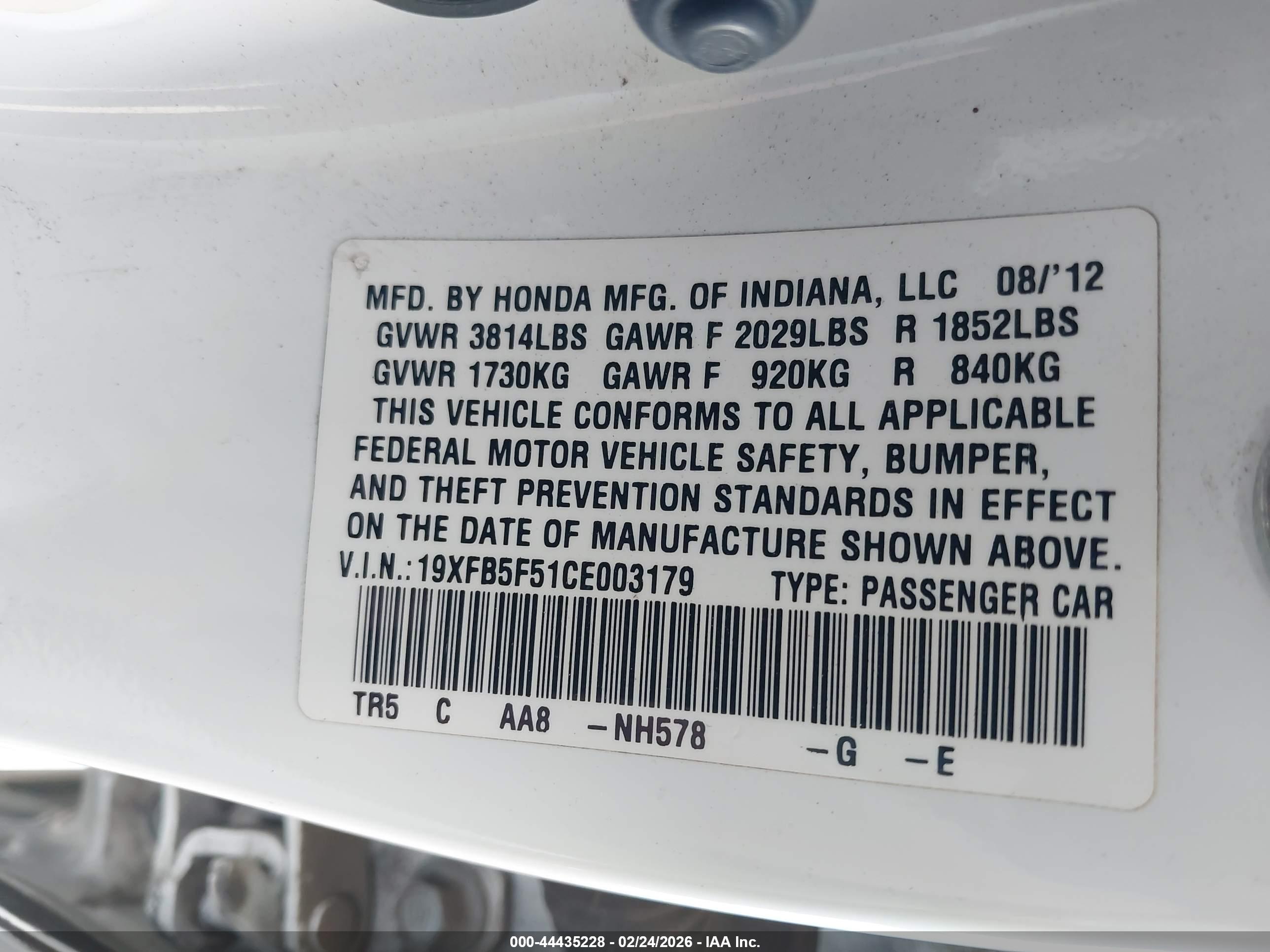 HONDA CIVIC image 9