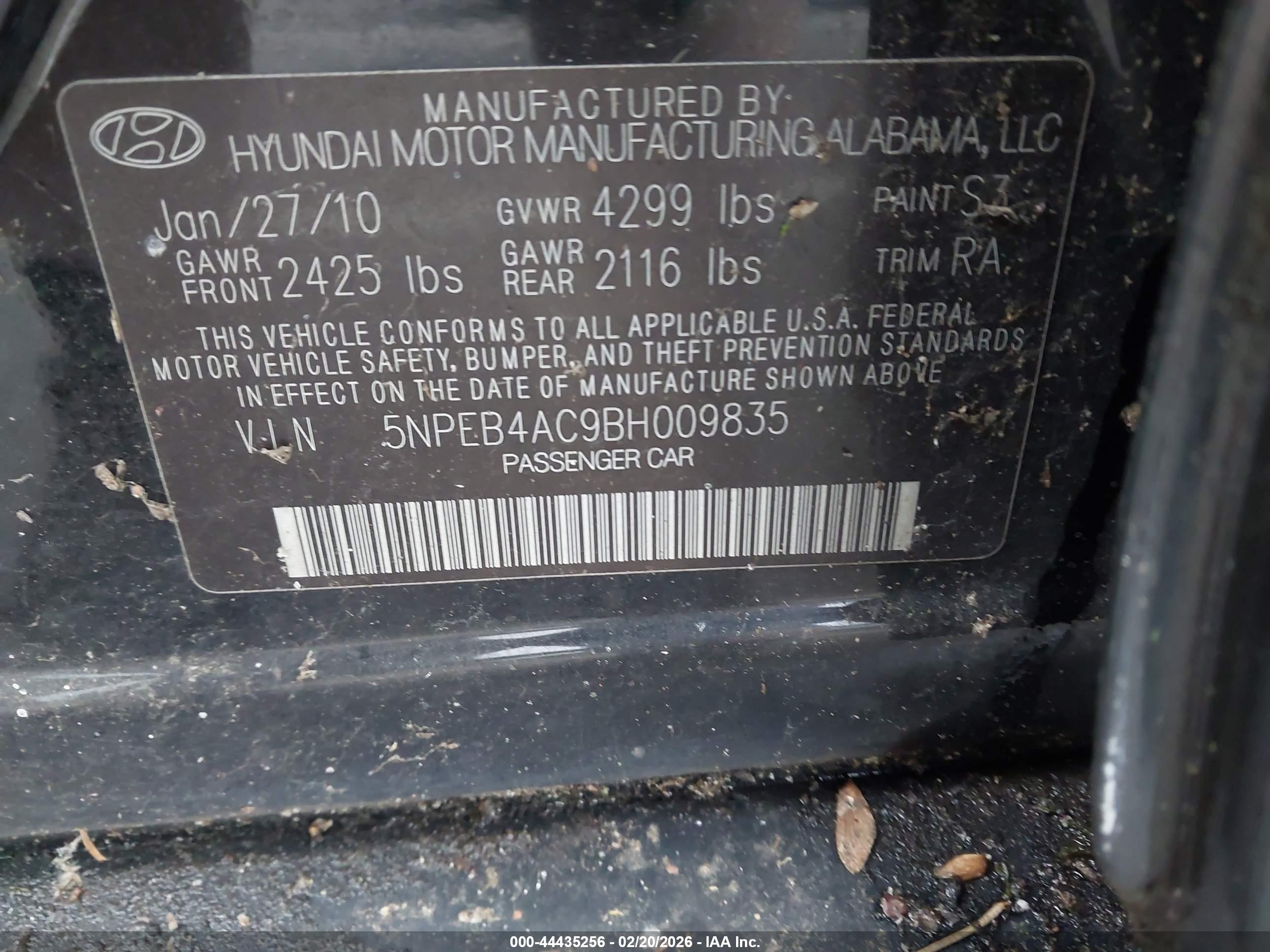 HYUNDAI SONATA image 9