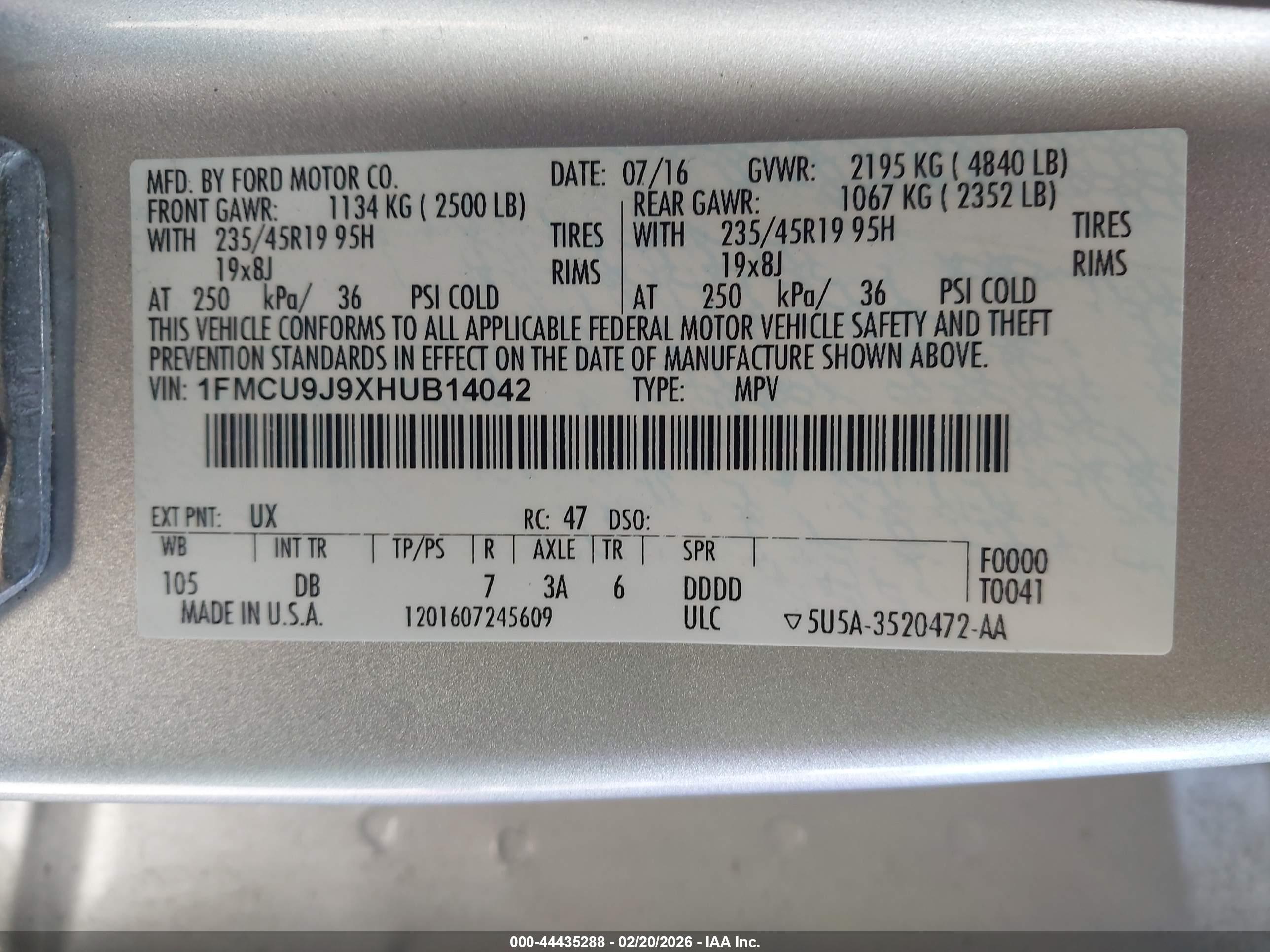 FORD ESCAPE image 9