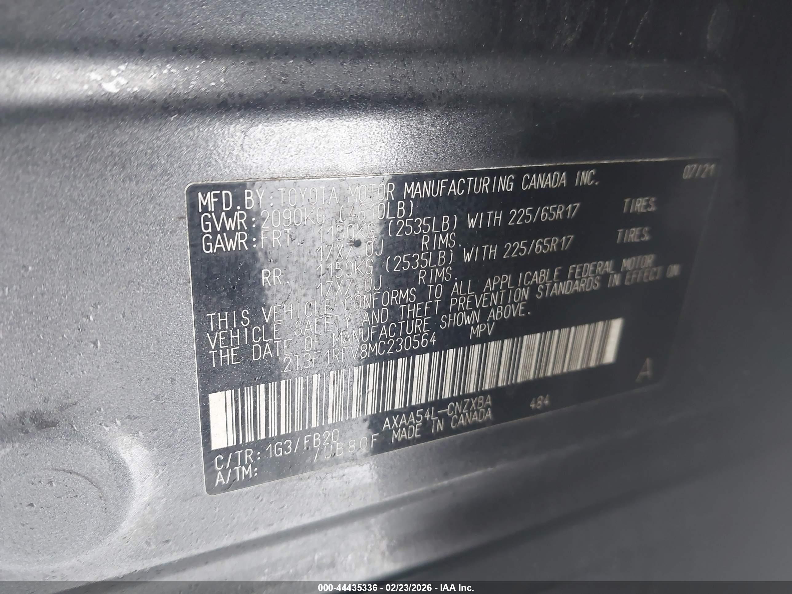 TOYOTA RAV4 image 9