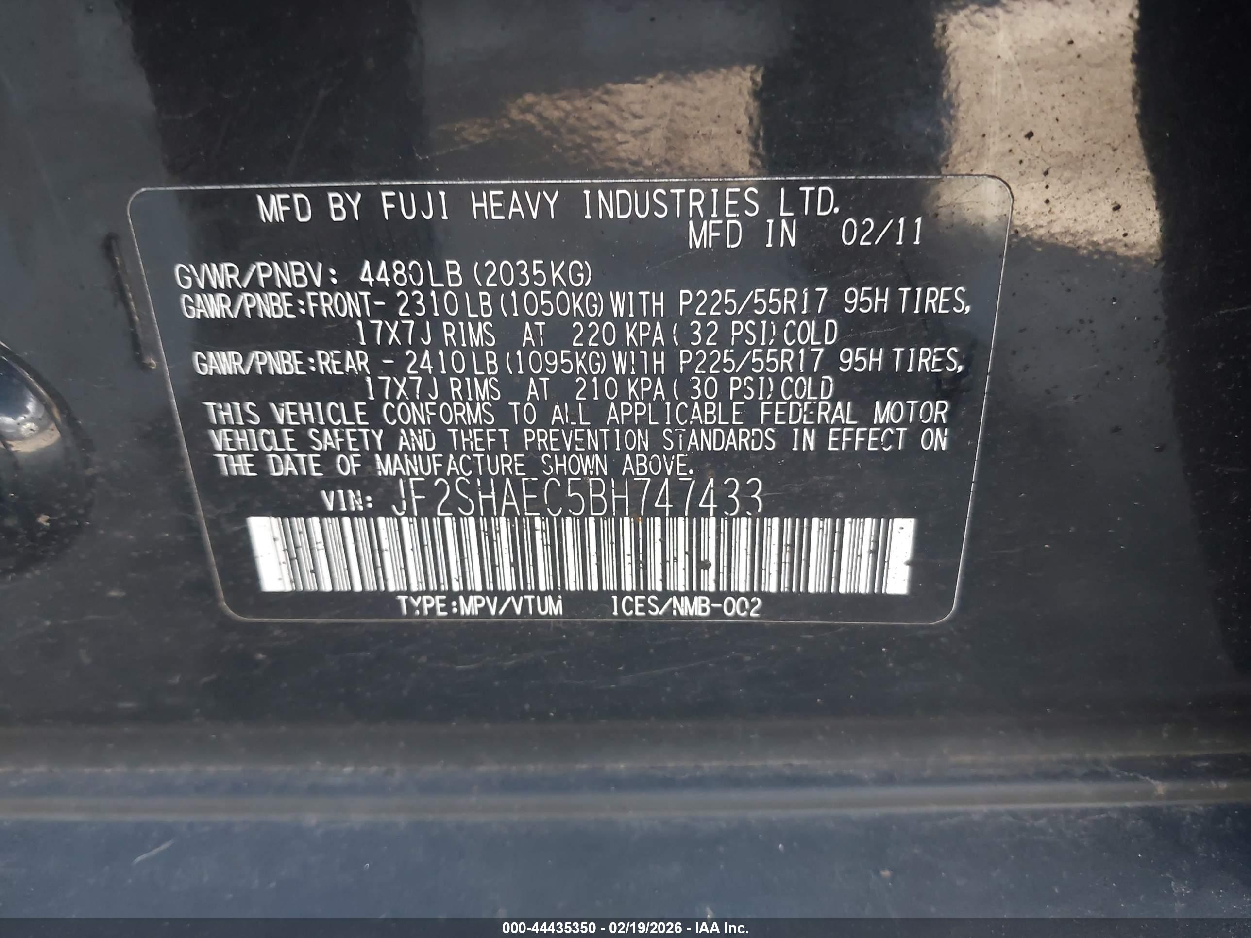 SUBARU FORESTER image 9