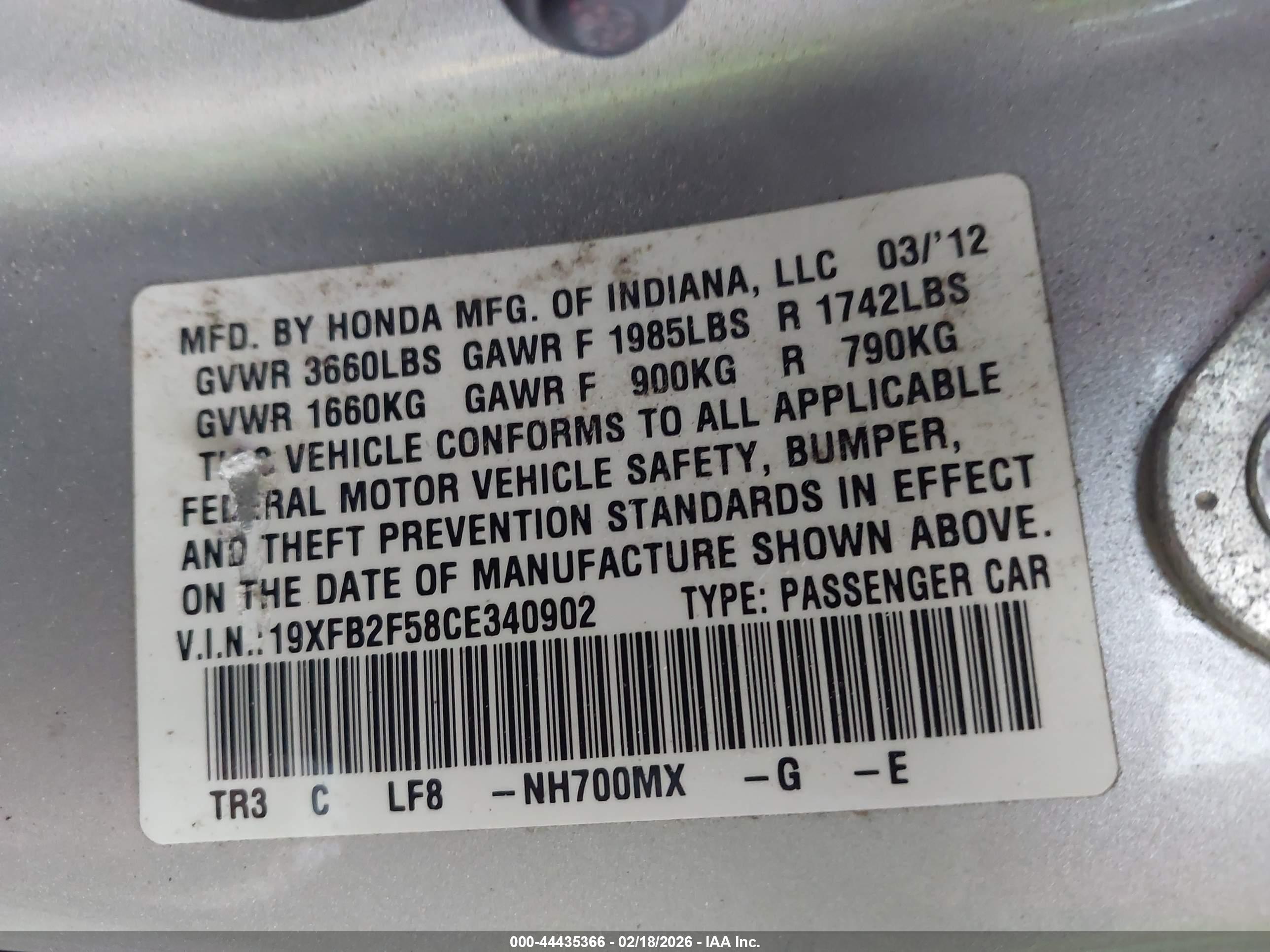 HONDA CIVIC image 9
