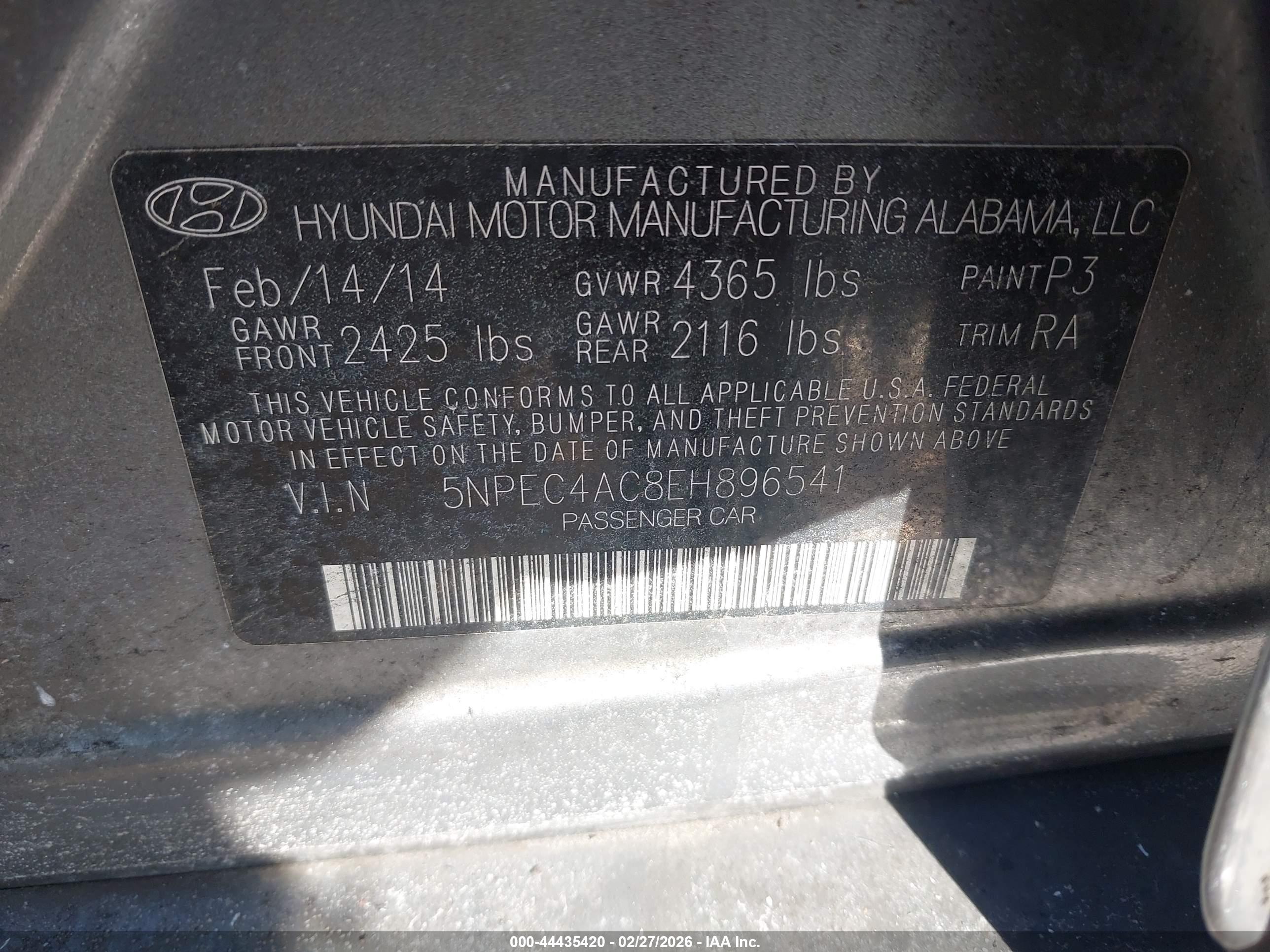 HYUNDAI SONATA image 9