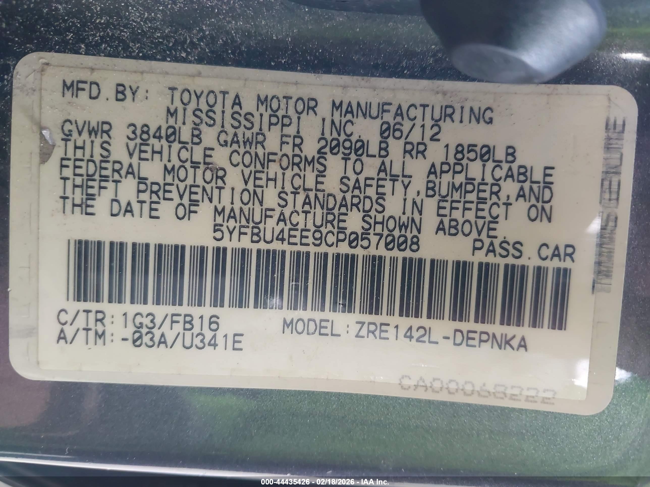 TOYOTA COROLLA image 9