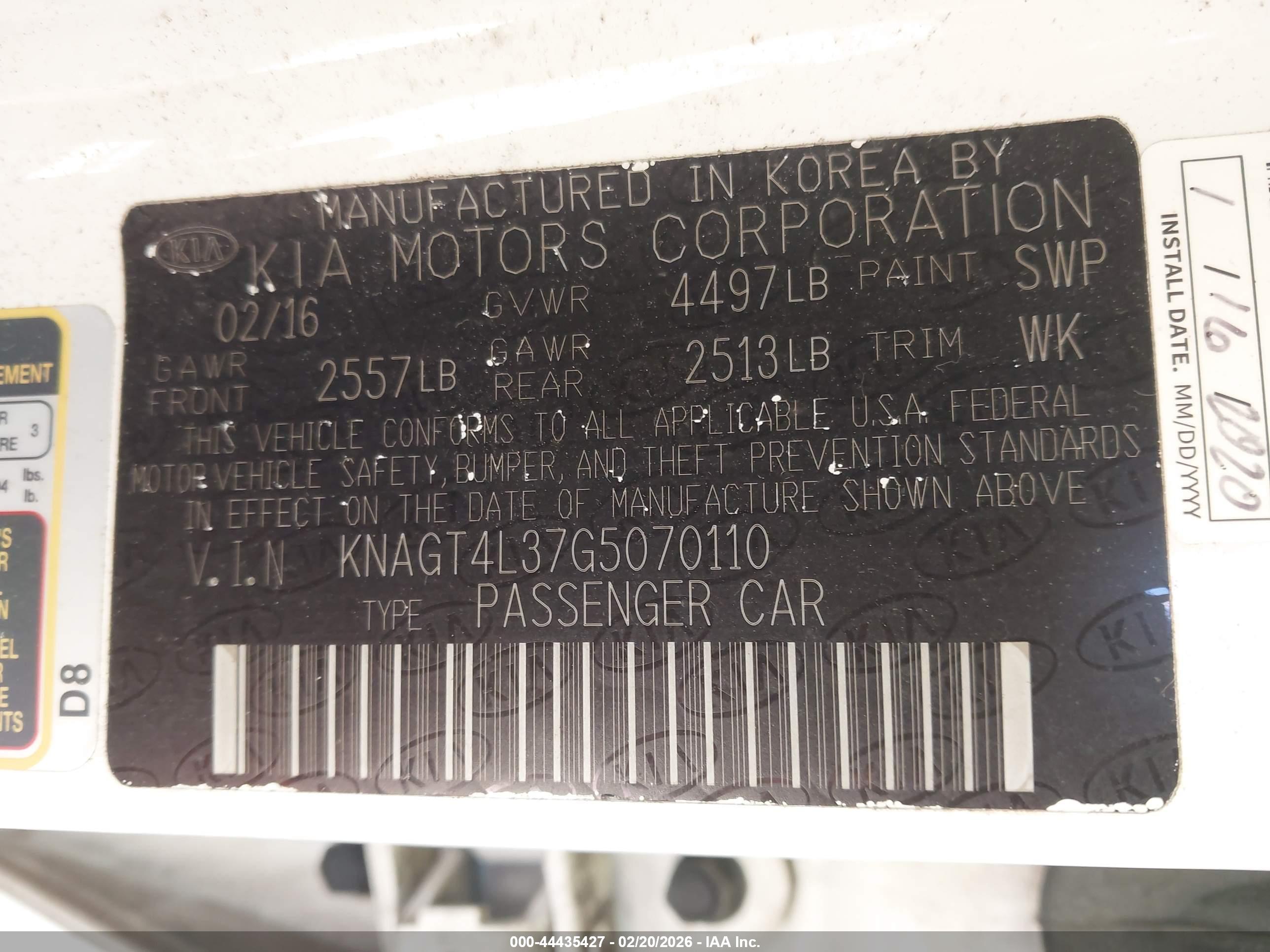 KIA OPTIMA image 9