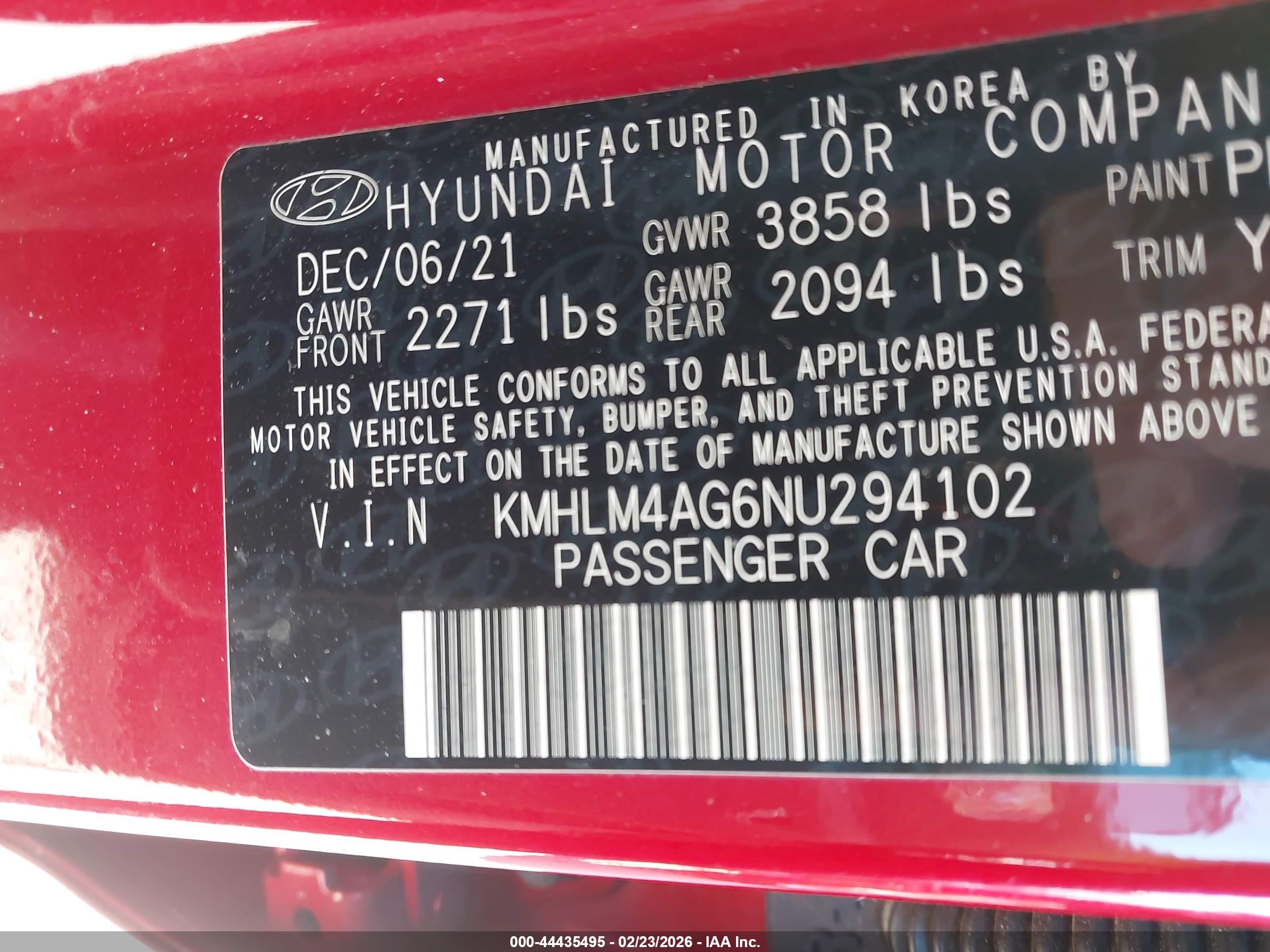 HYUNDAI ELANTRA image 9
