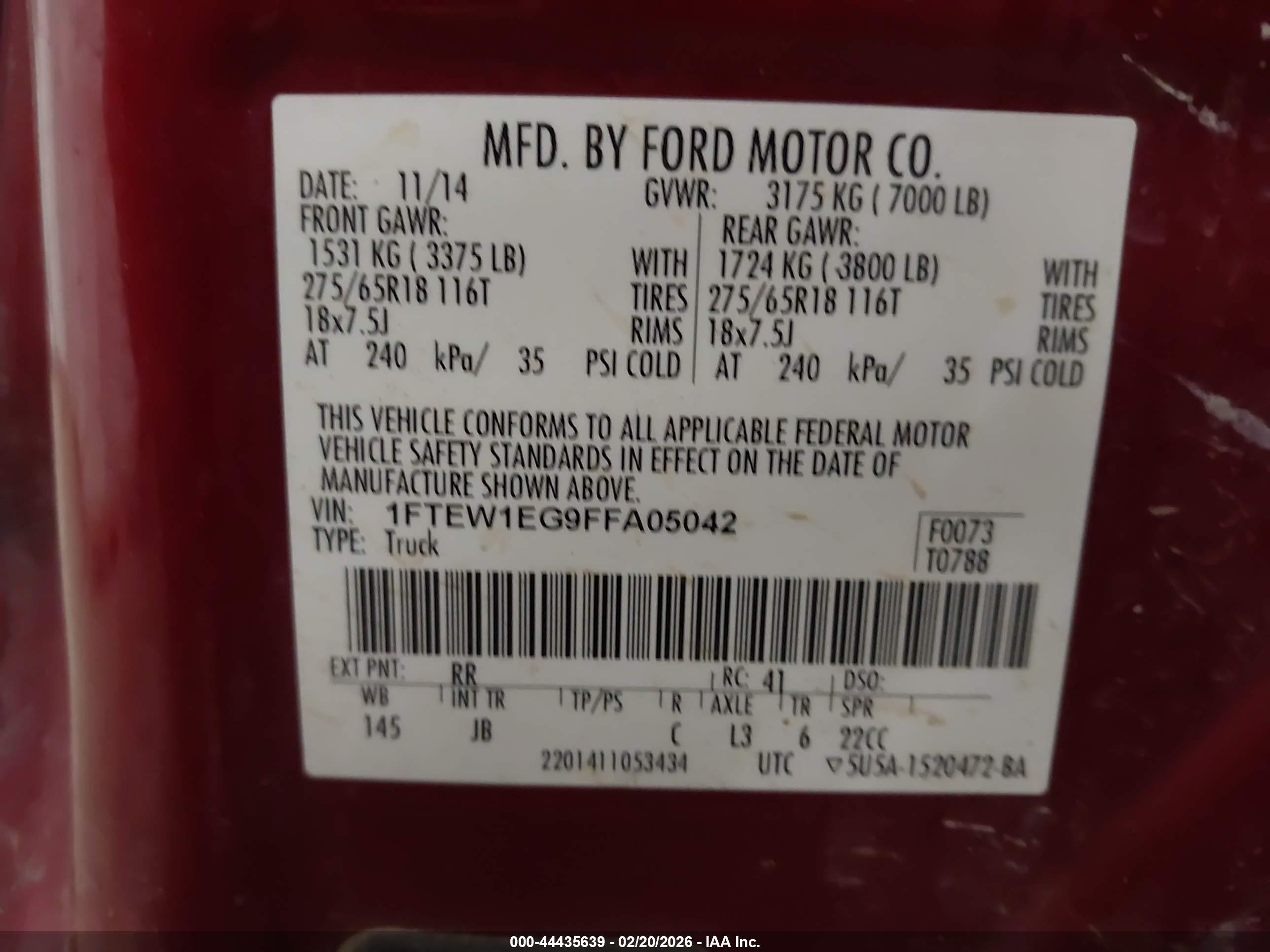 FORD F-150 image 9