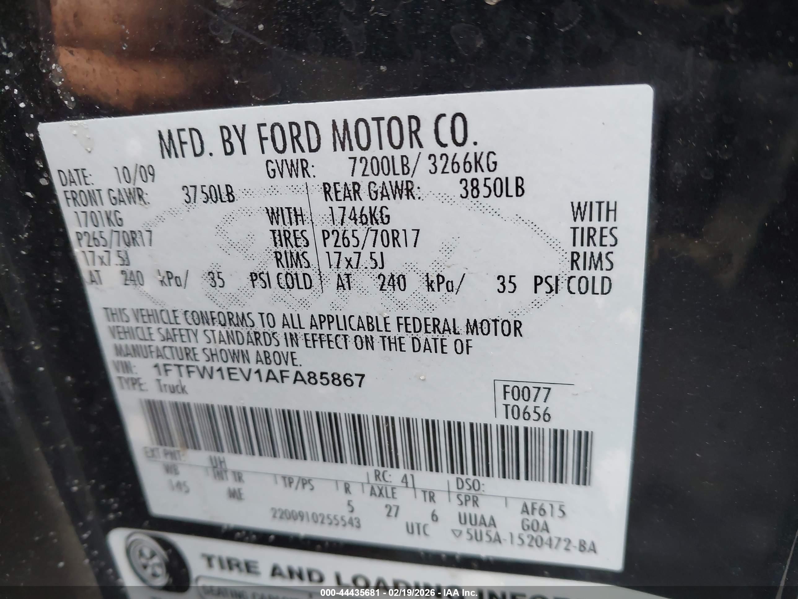 FORD F-150 image 9
