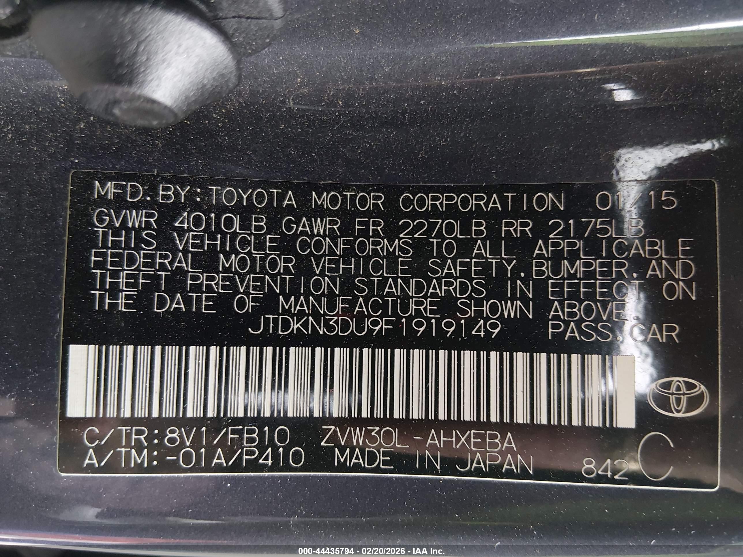 TOYOTA PRIUS image 9