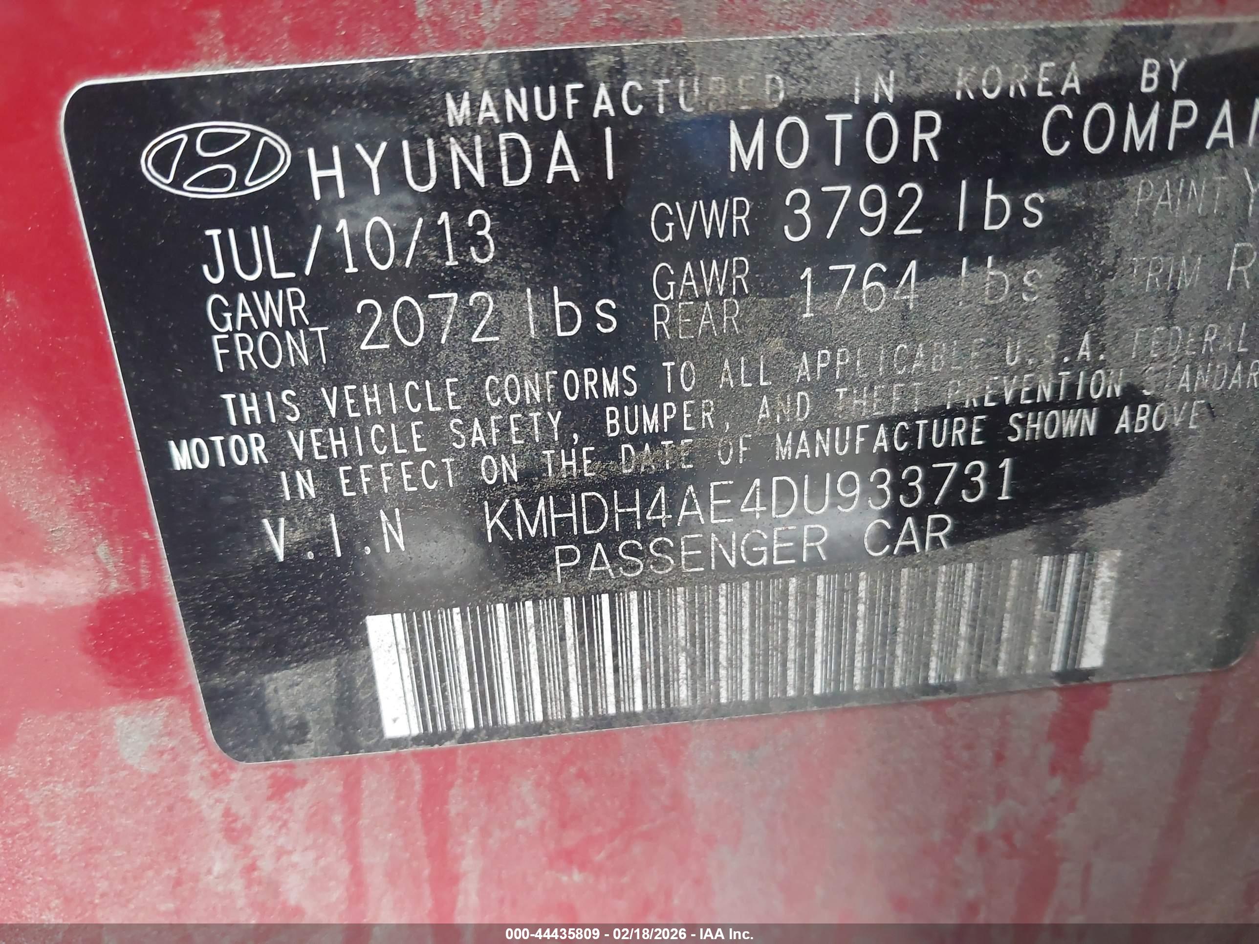 HYUNDAI ELANTRA image 9