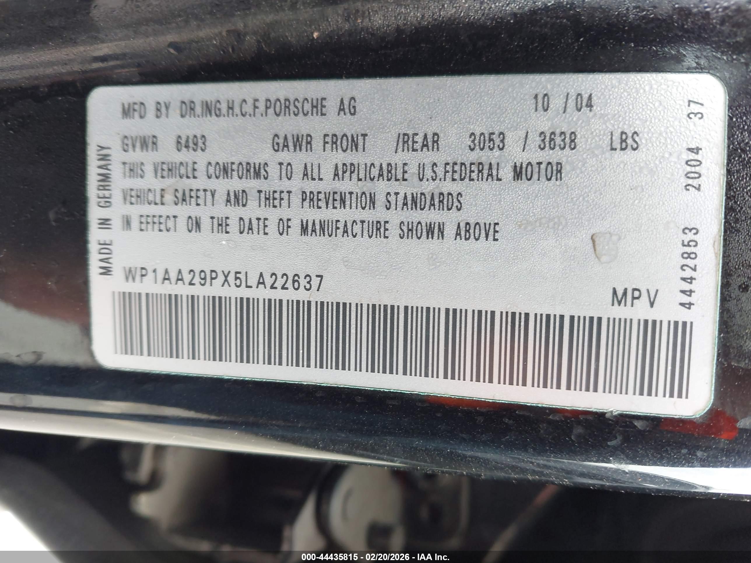 PORSCHE CAYENNE image 9