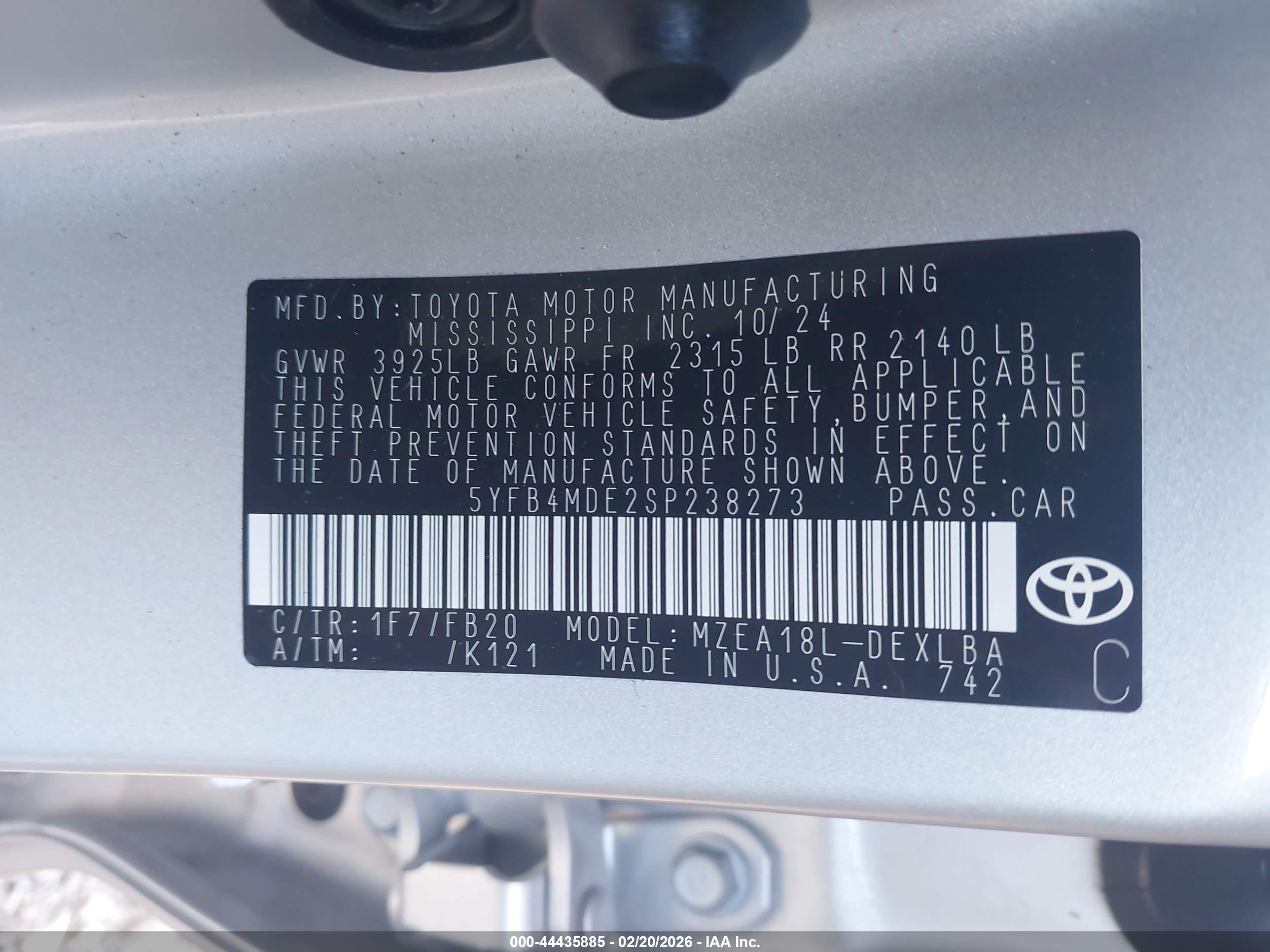 TOYOTA COROLLA image 9