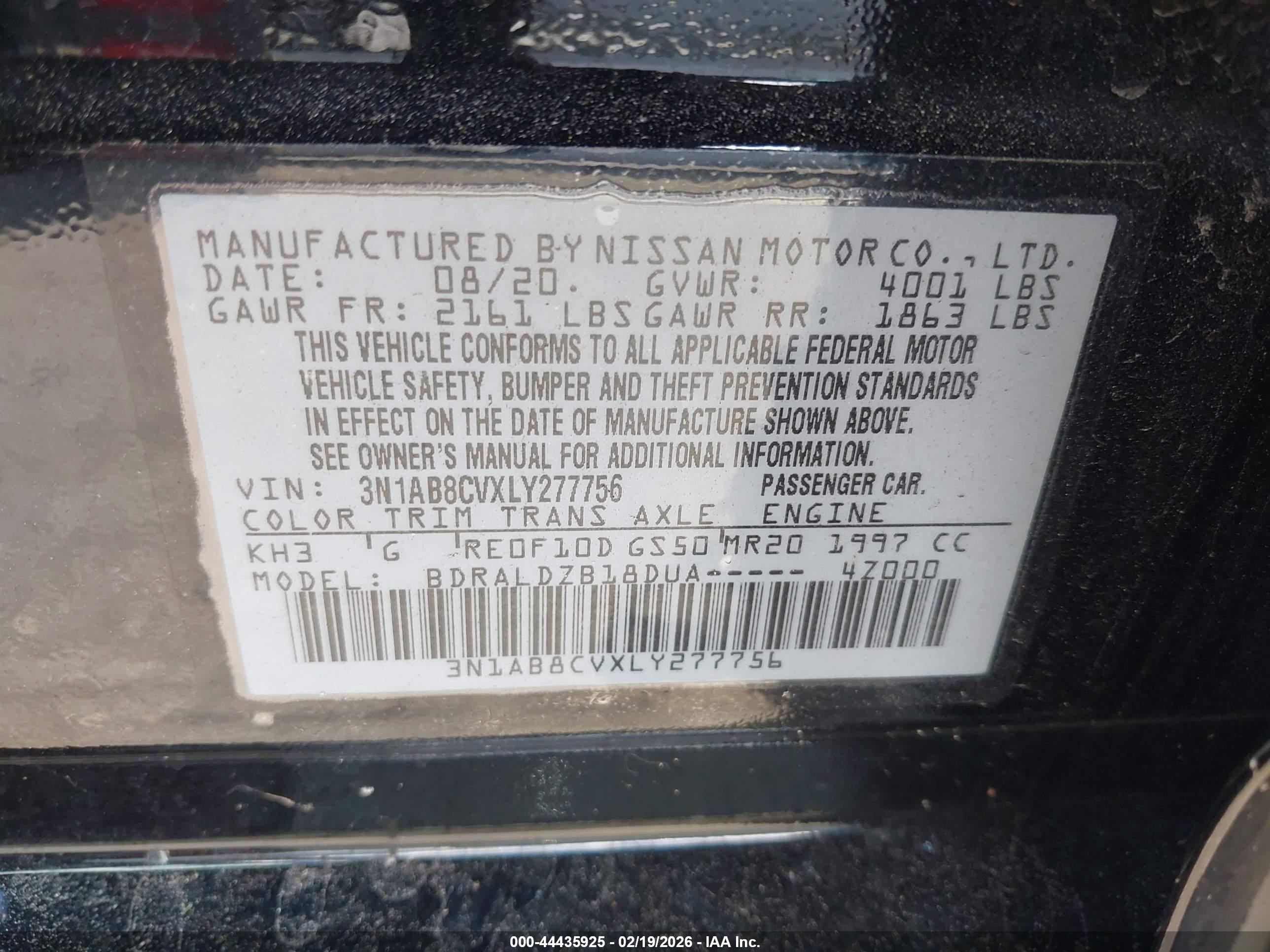 NISSAN SENTRA image 9