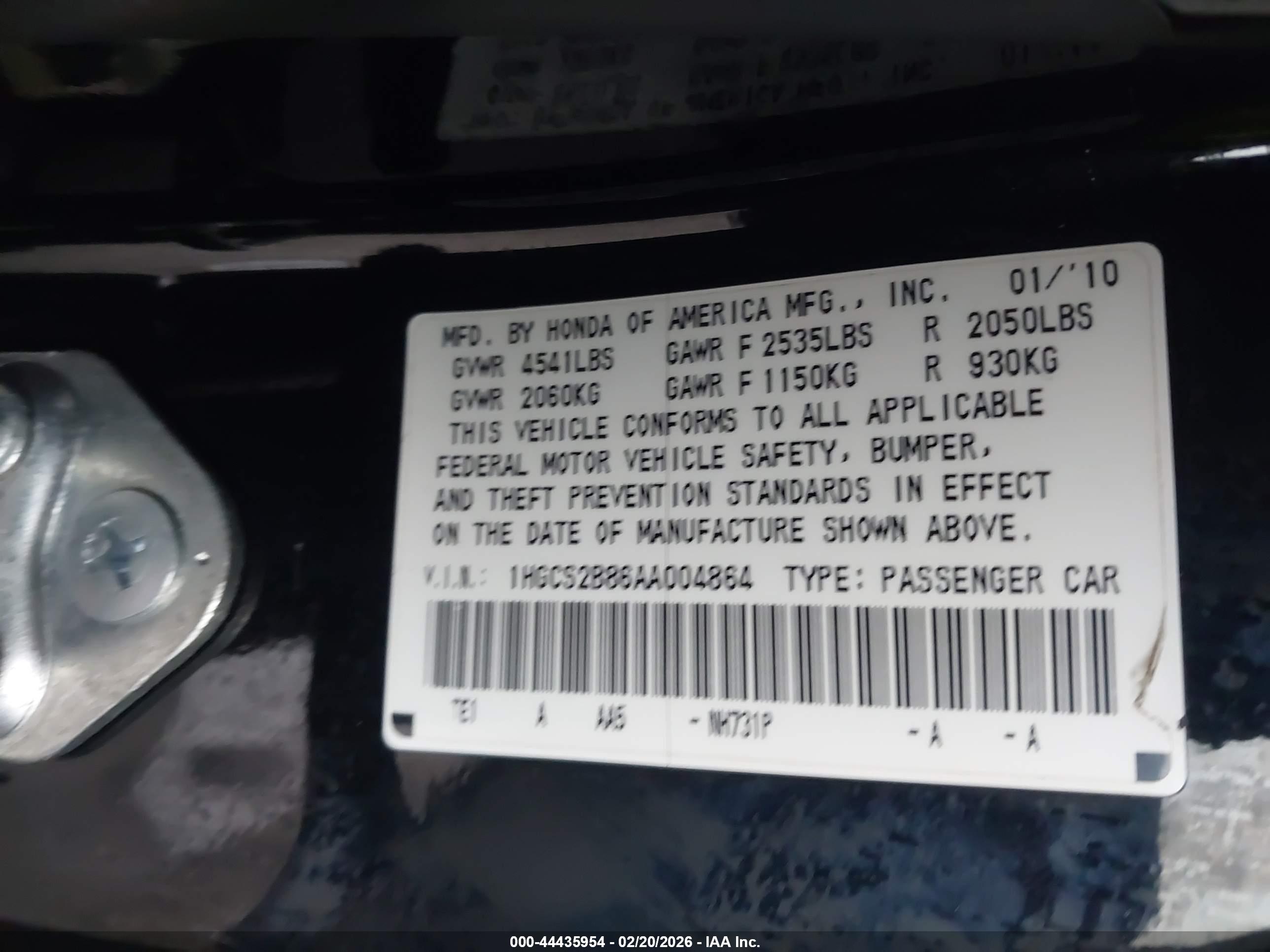HONDA ACCORD image 9
