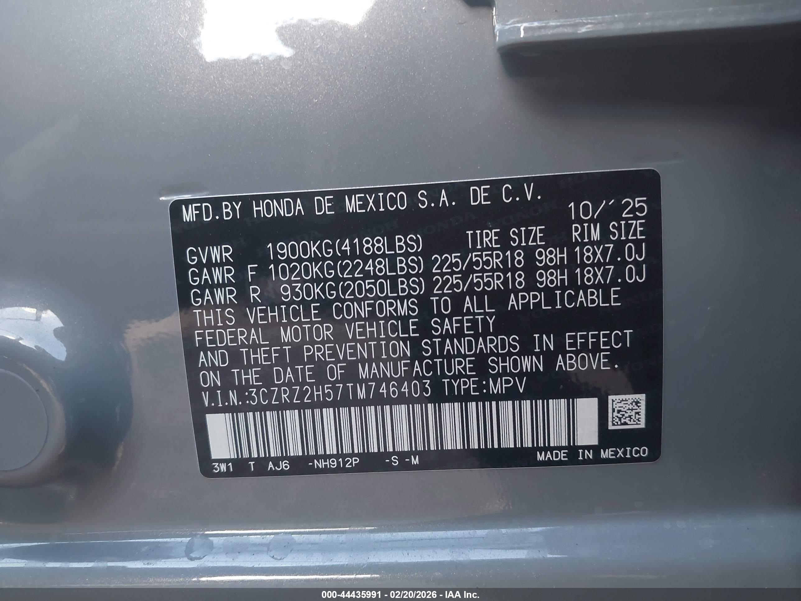 HONDA HR-V image 9