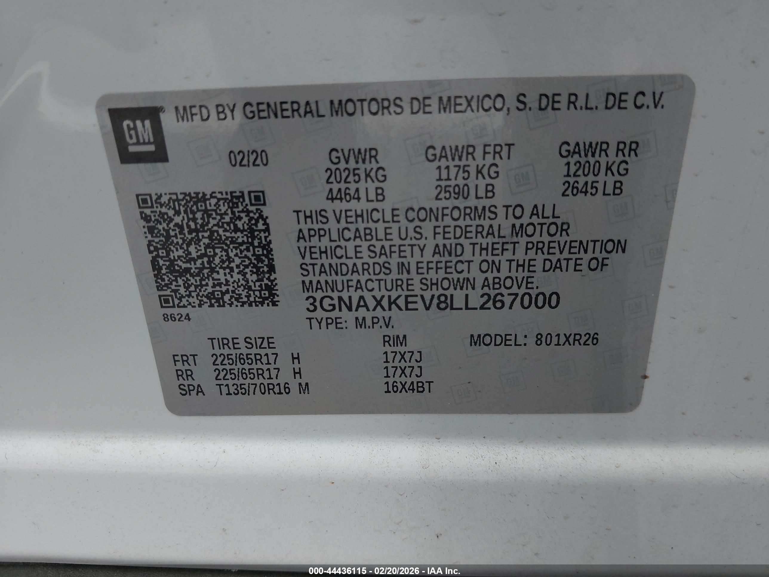 CHEVROLET EQUINOX image 9