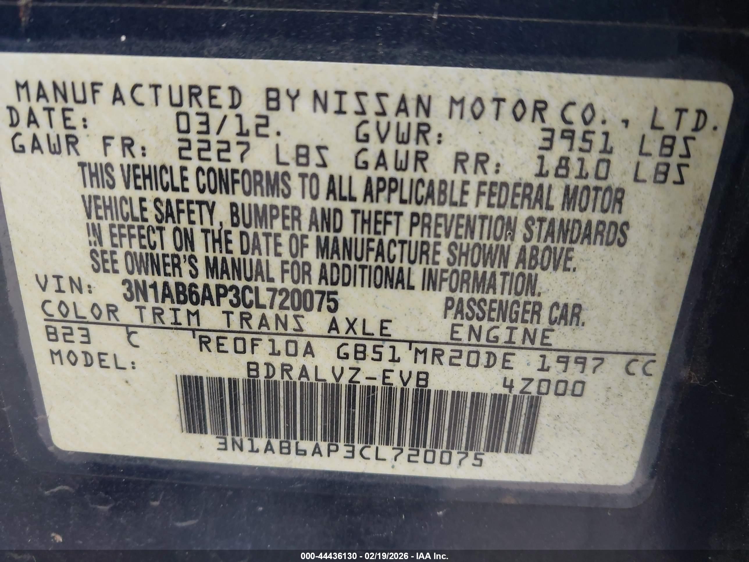 NISSAN SENTRA image 9