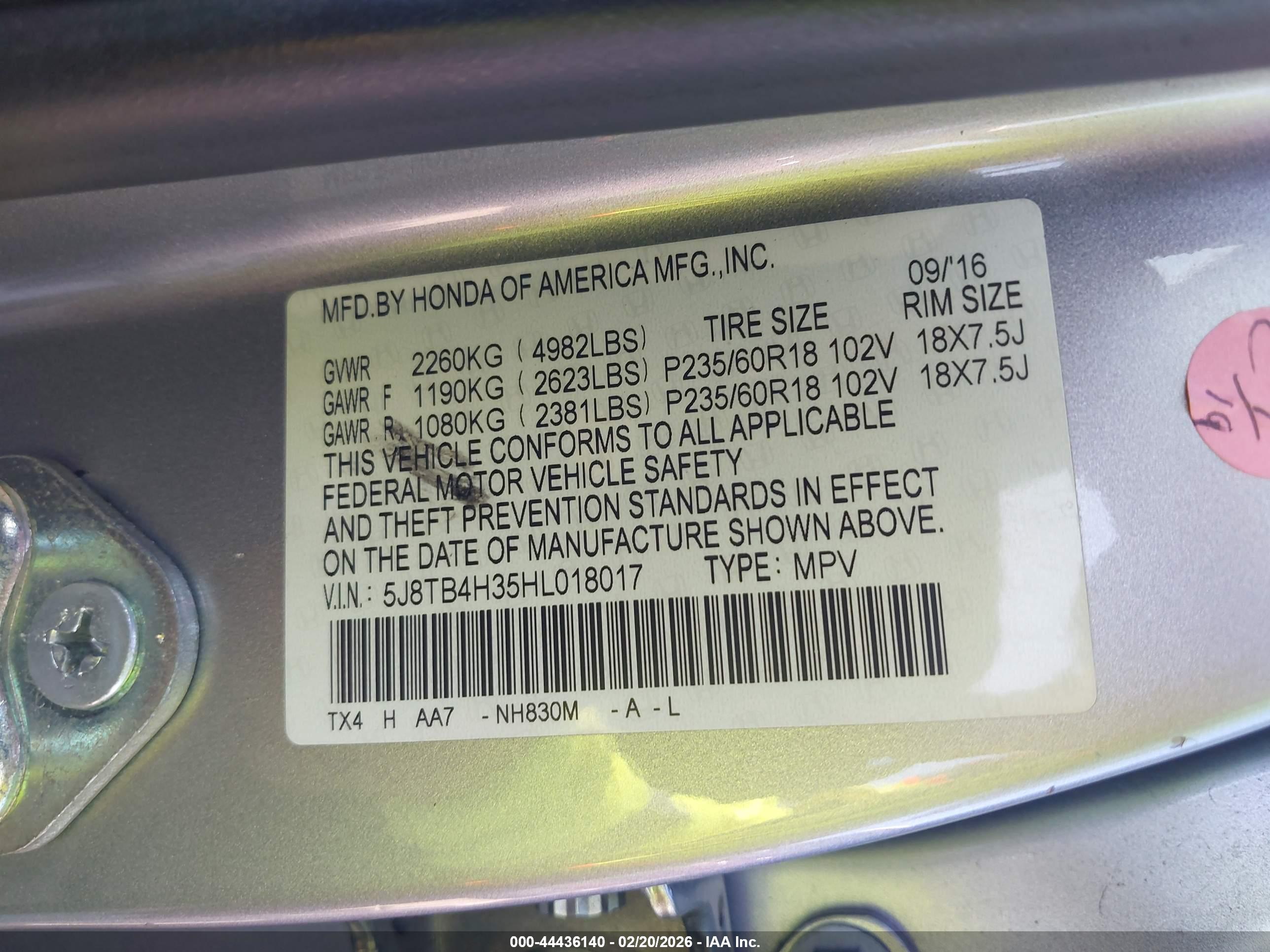 ACURA RDX image 9
