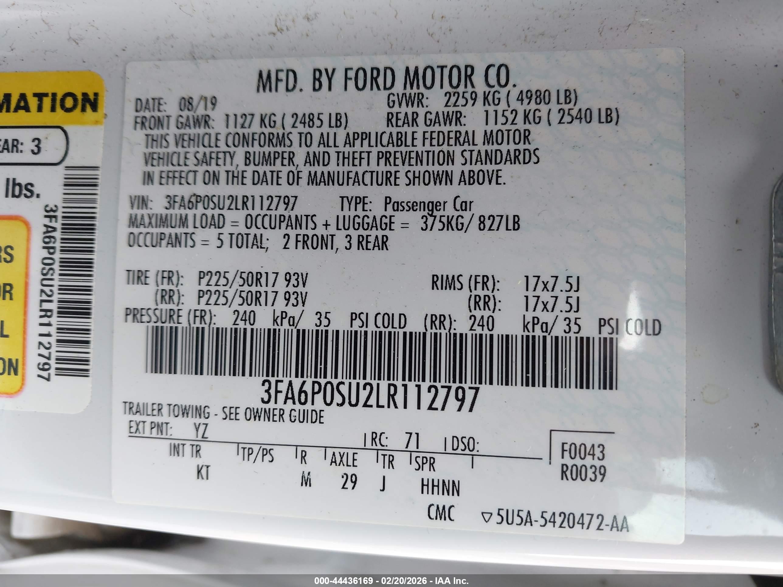 FORD FUSION image 9