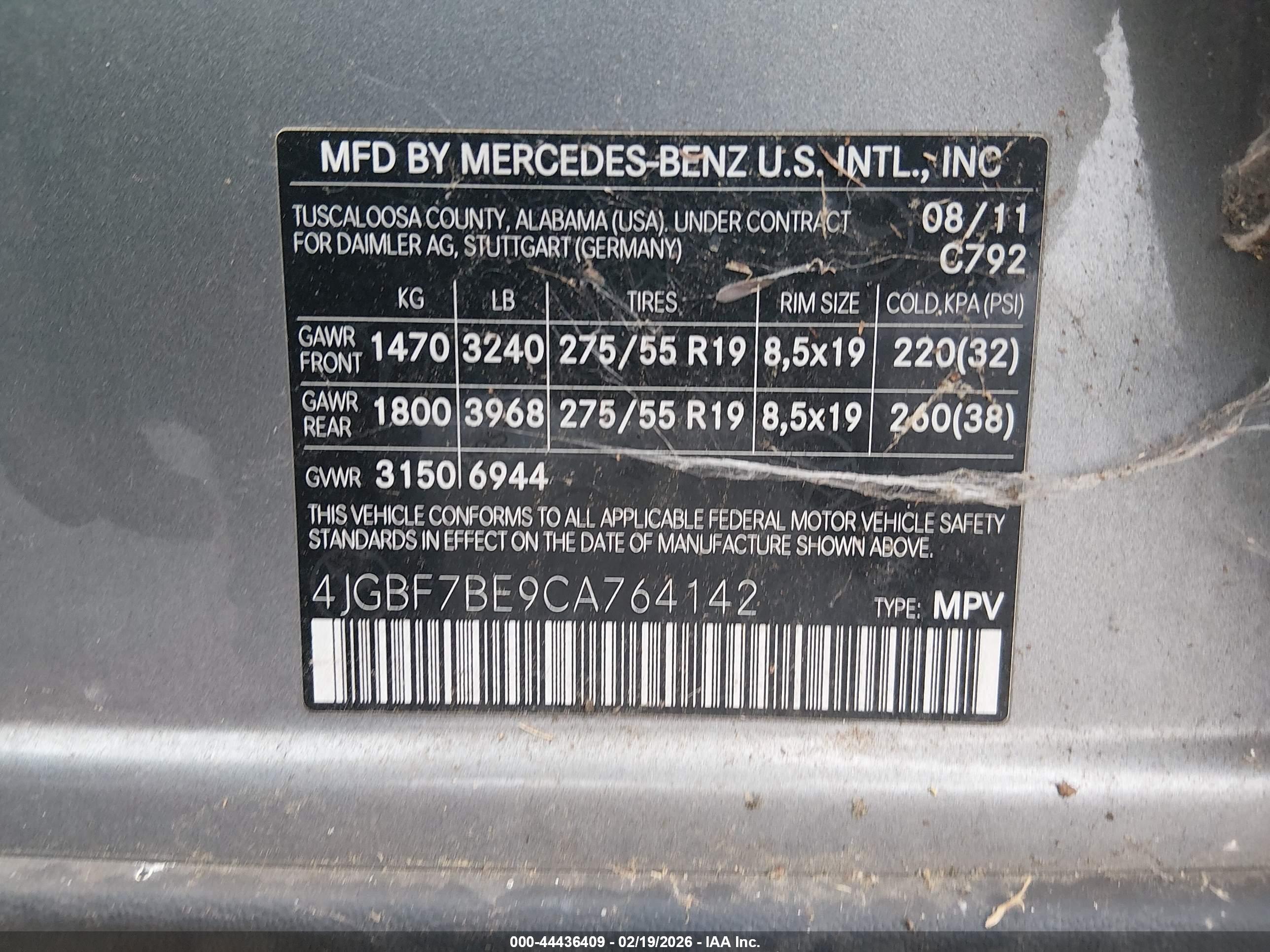 MERCEDES-BENZ GL image 9
