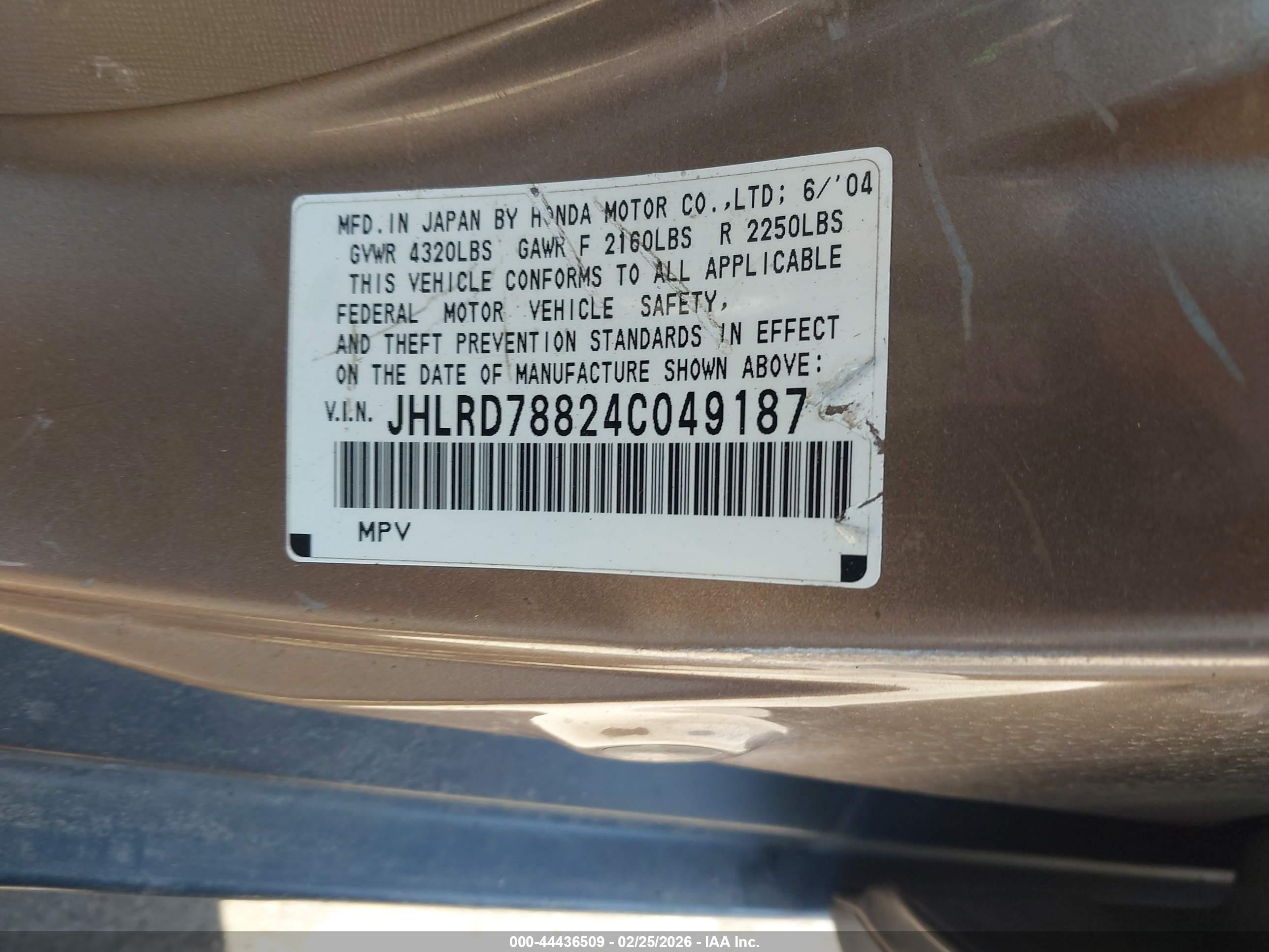 HONDA CR-V image 9