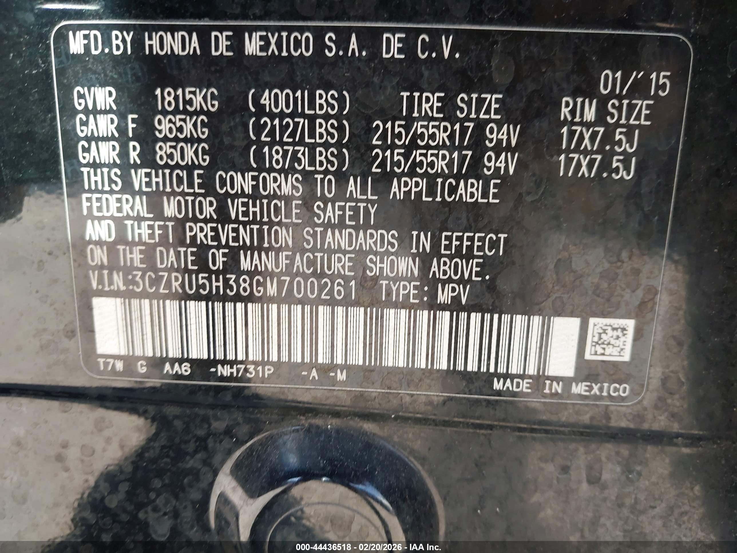 HONDA HR-V image 9