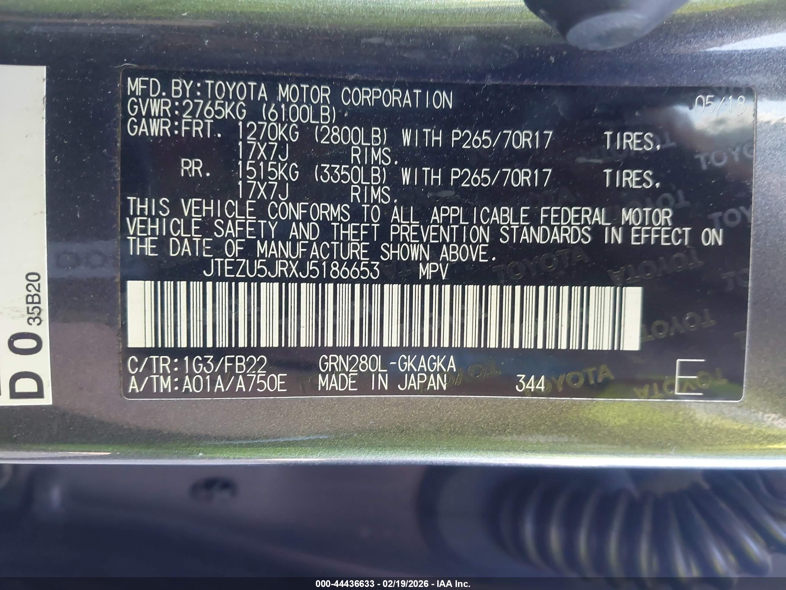 TOYOTA 4RUNNER image 9