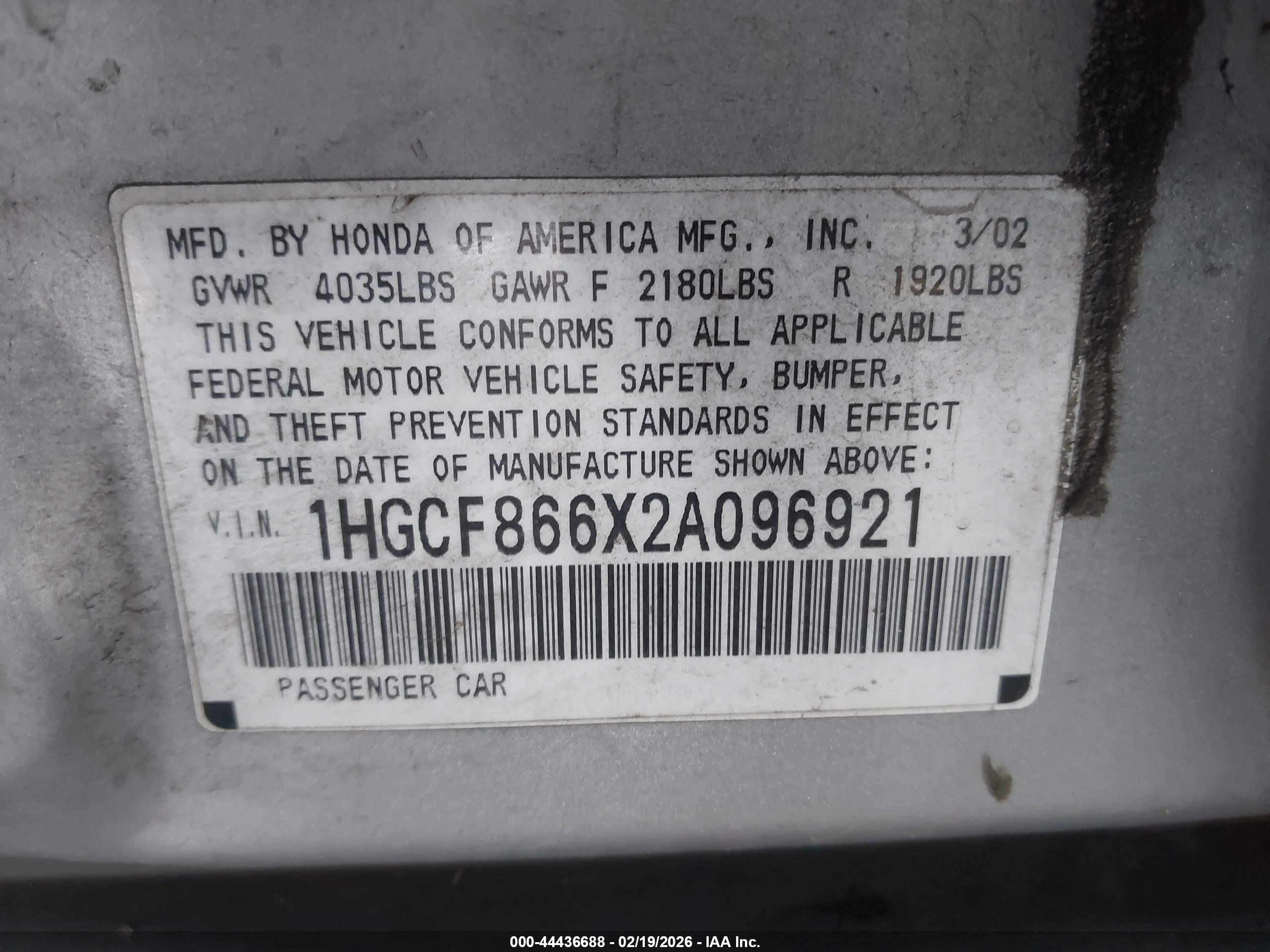 HONDA ACCORD image 9