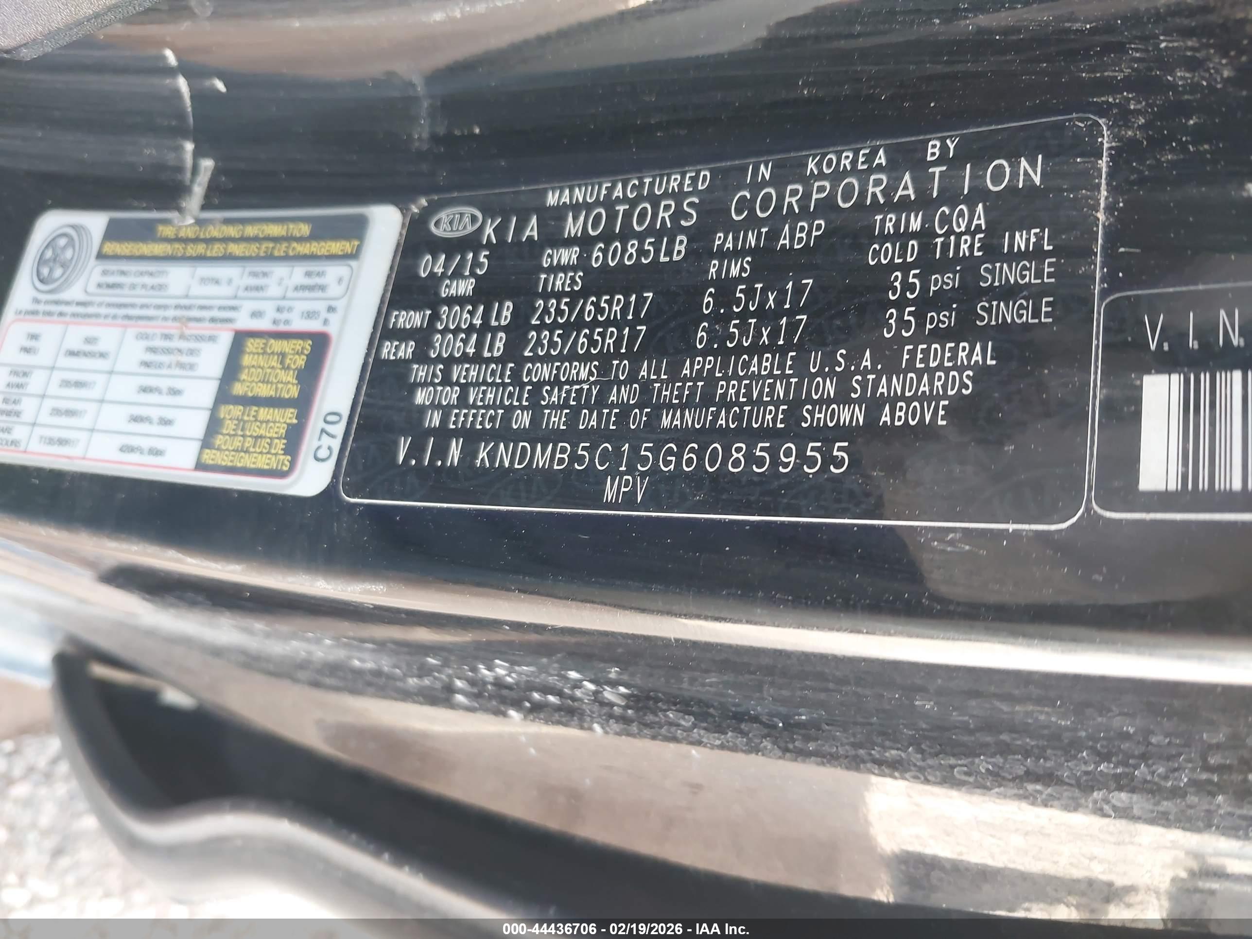 KIA SEDONA image 9