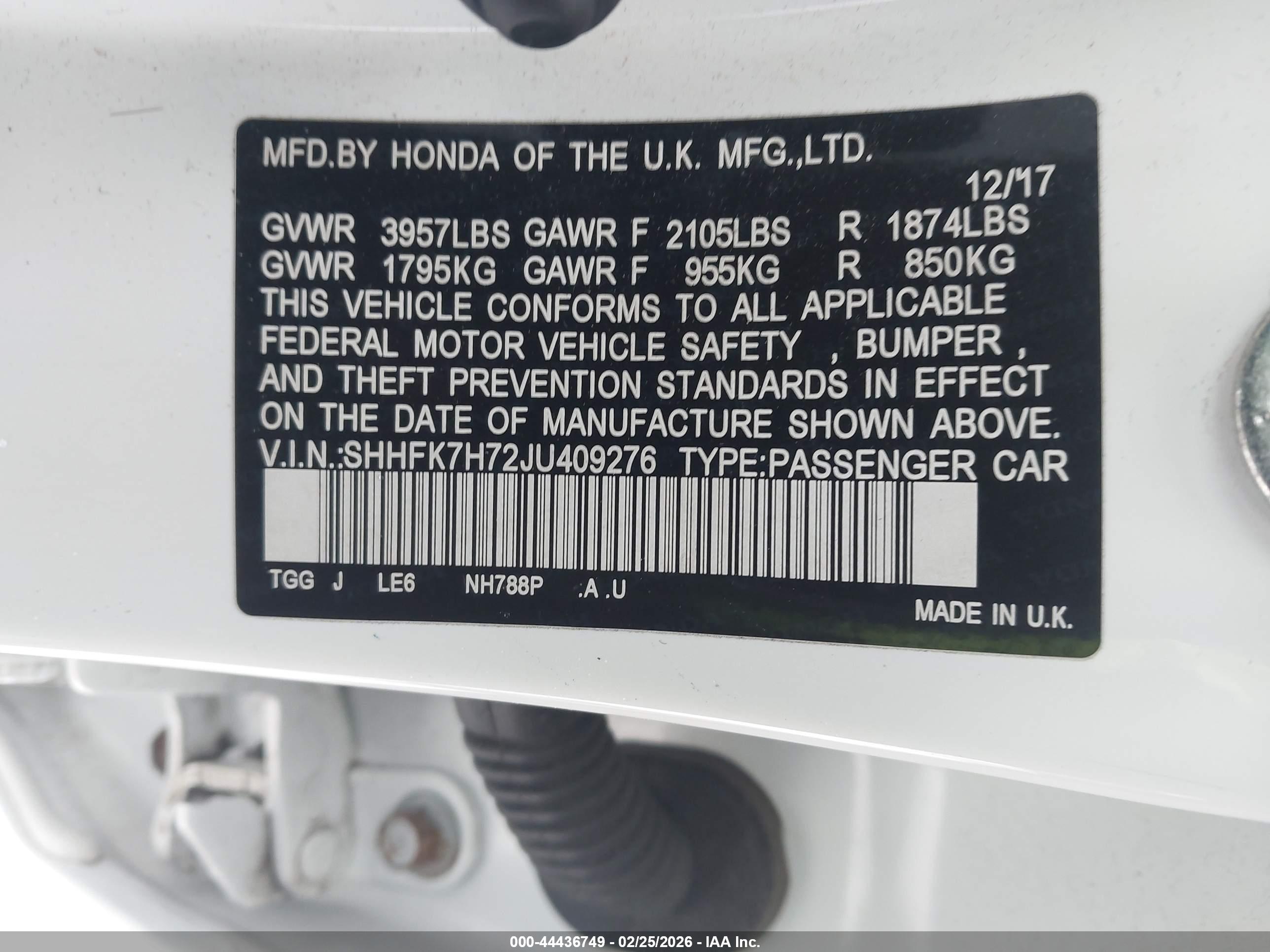 HONDA CIVIC image 9