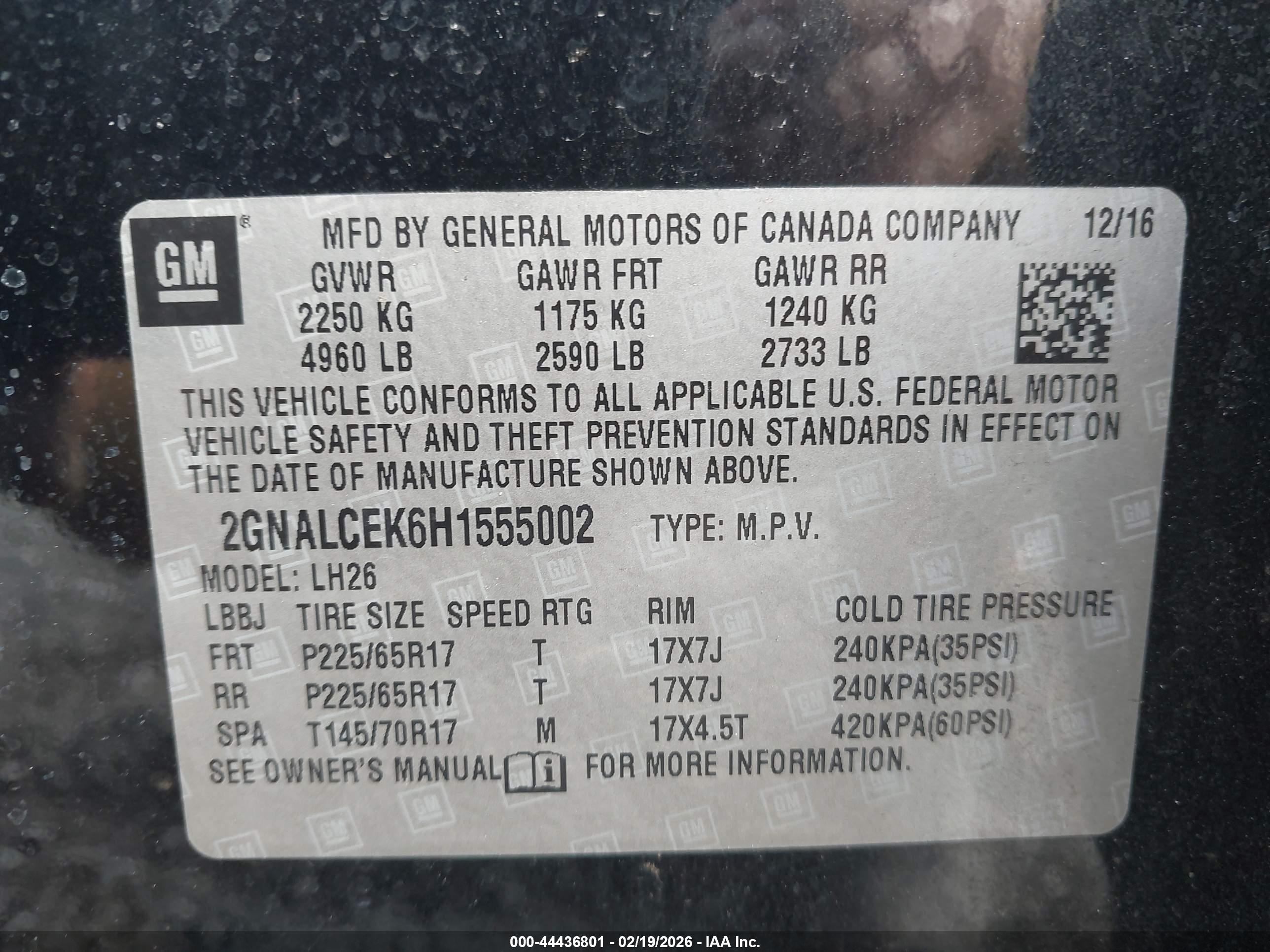 CHEVROLET EQUINOX image 9