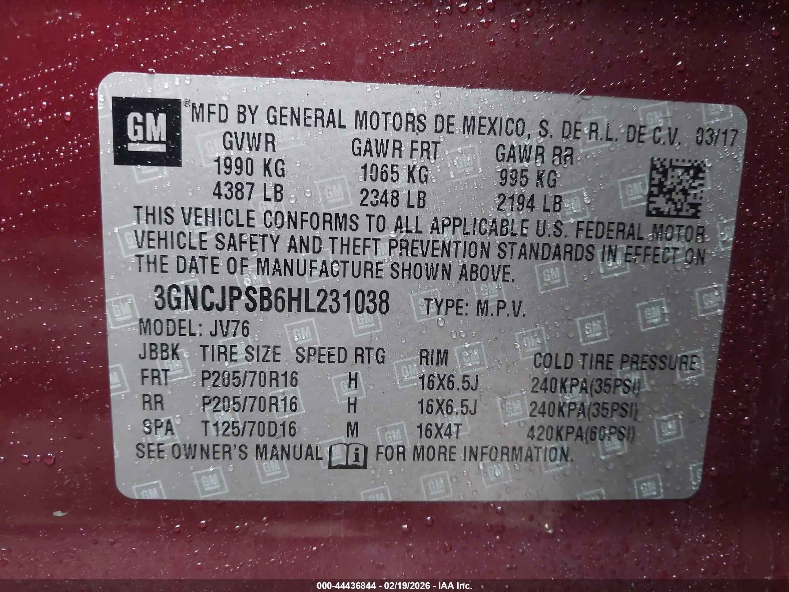 CHEVROLET TRAX image 9