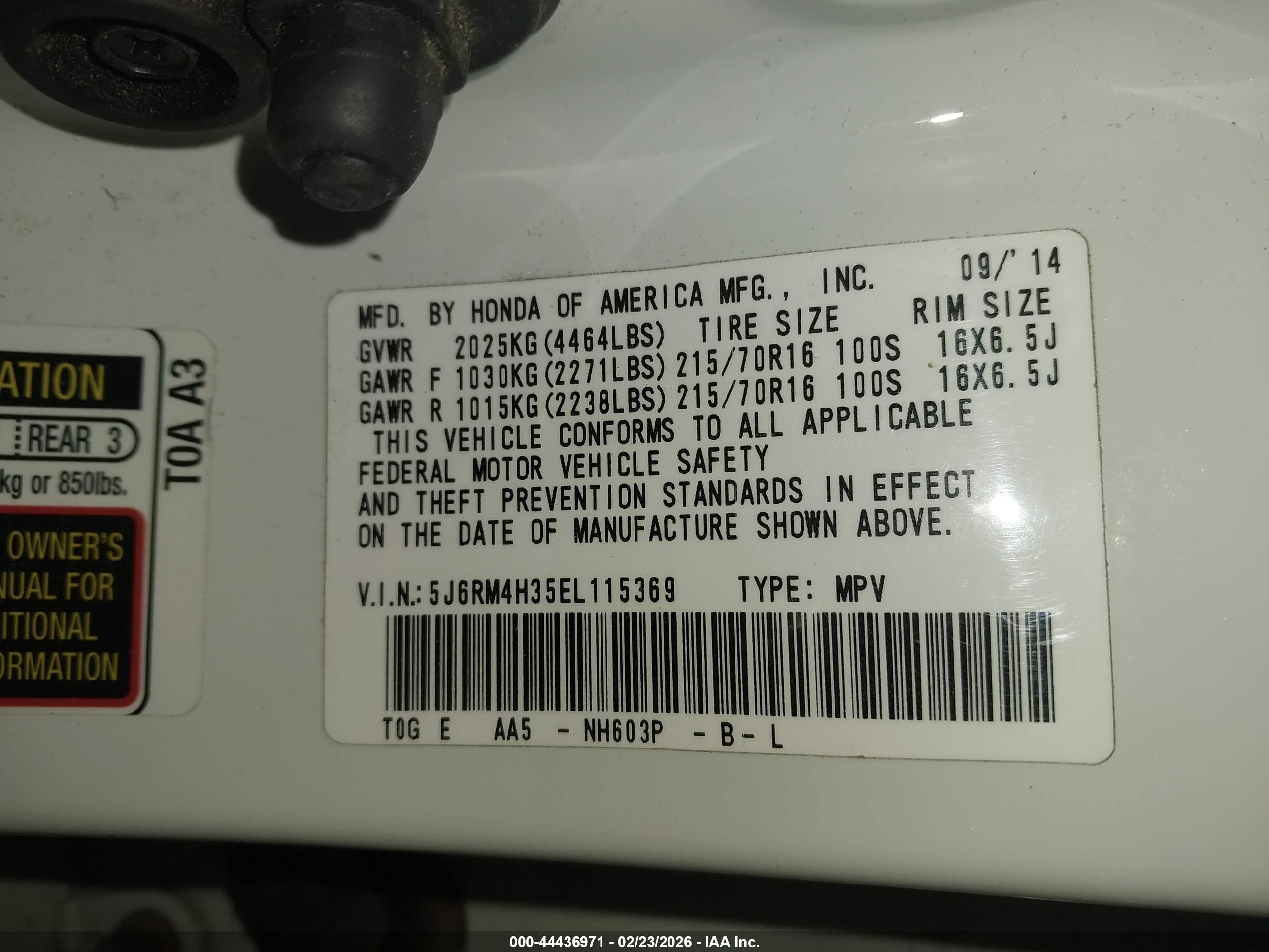 HONDA CR-V image 9