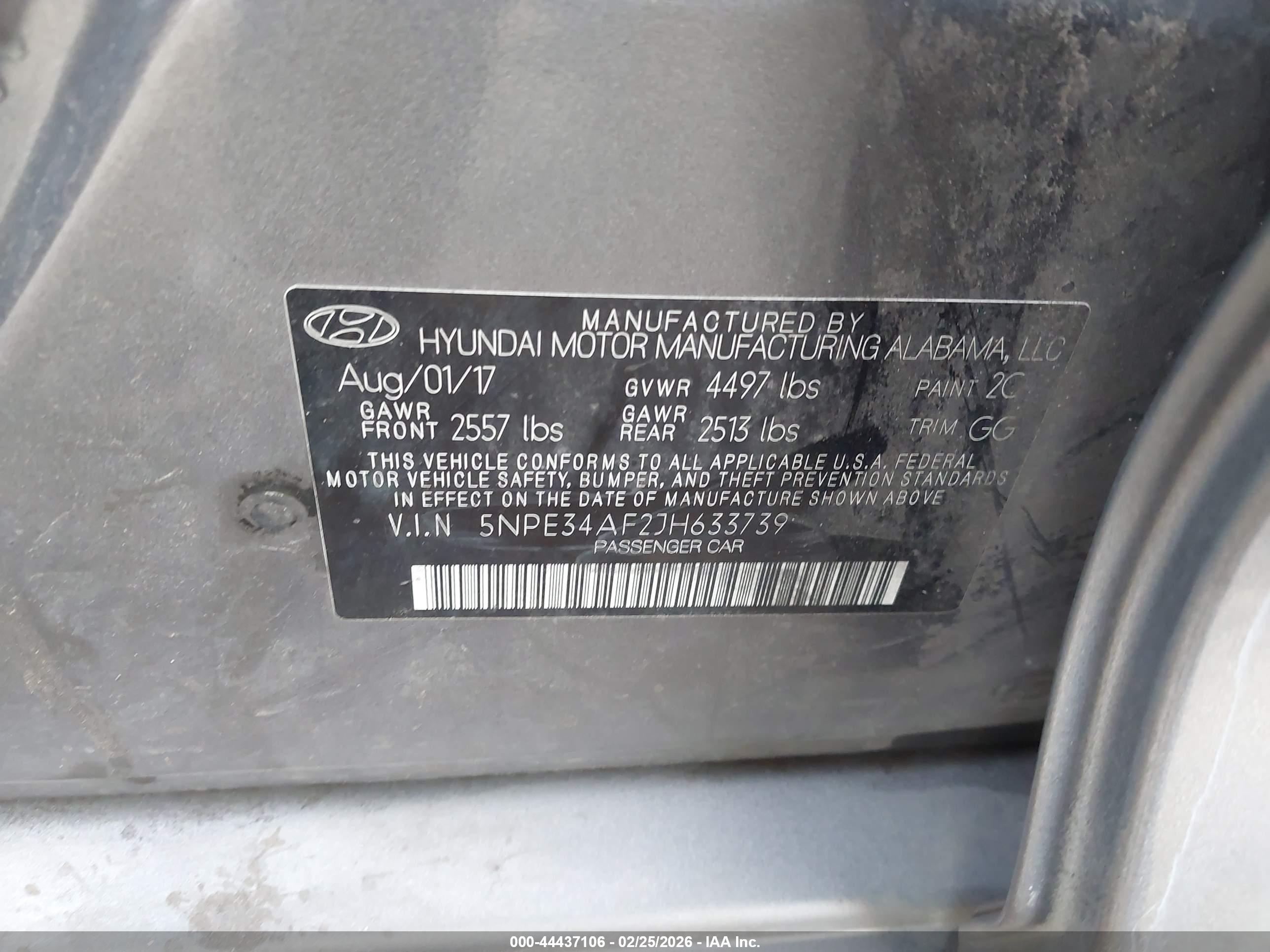 HYUNDAI SONATA image 9