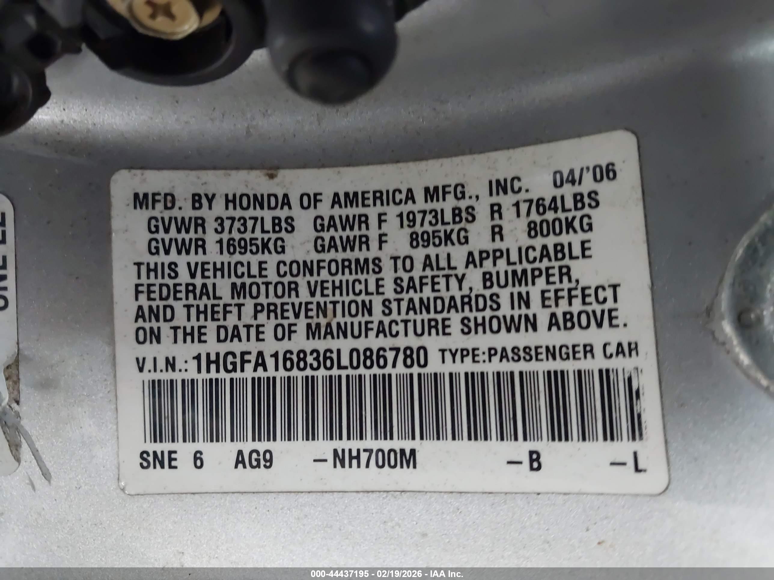 HONDA CIVIC image 9