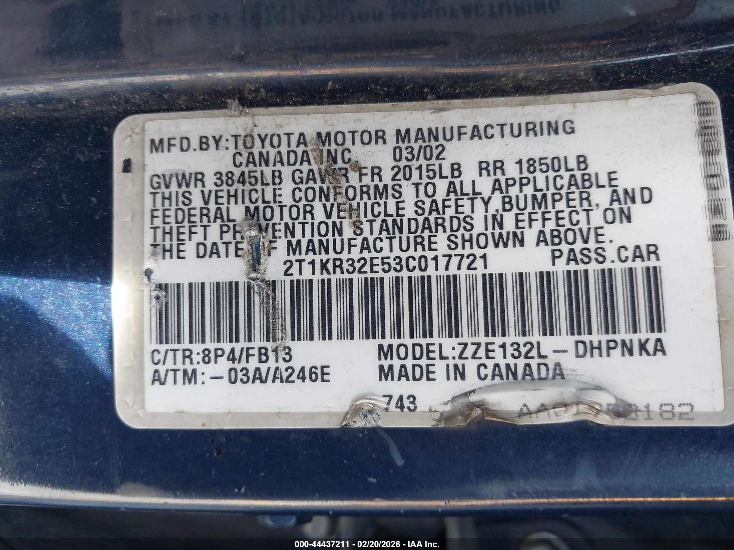 TOYOTA MATRIX image 9